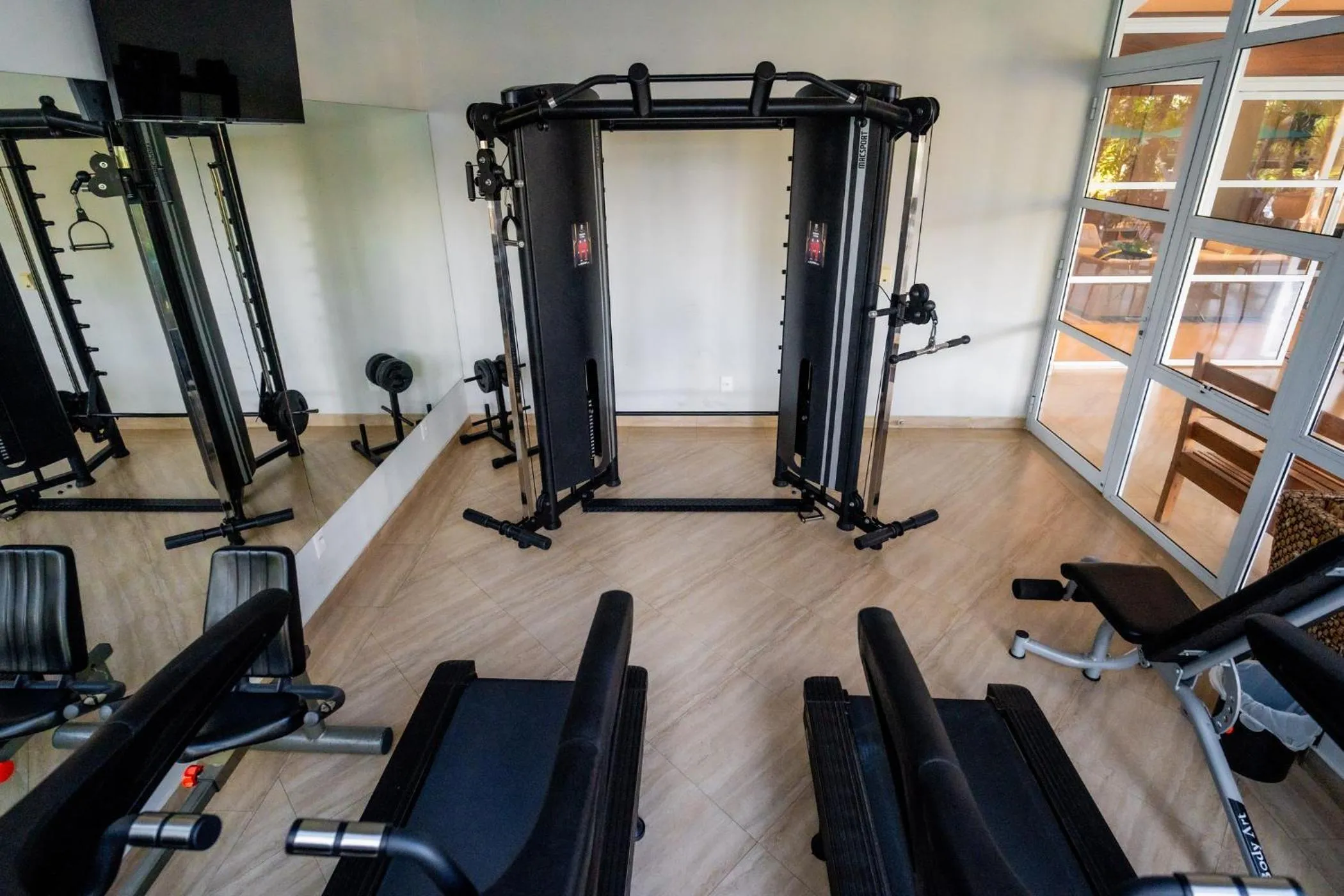 Fitness centre/facilities in Beira Rio Palace Hotel