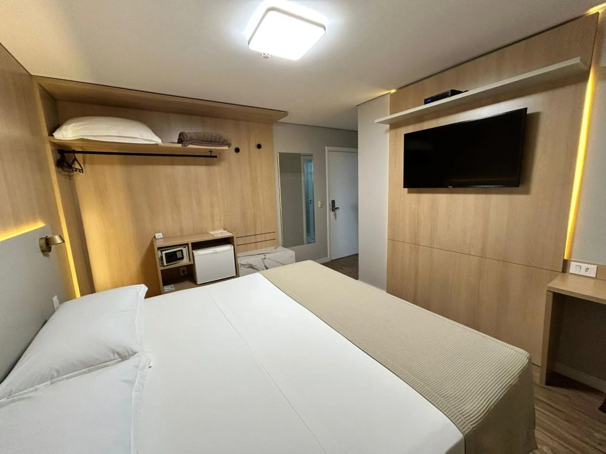 Bed in Beira Rio Palace Hotel