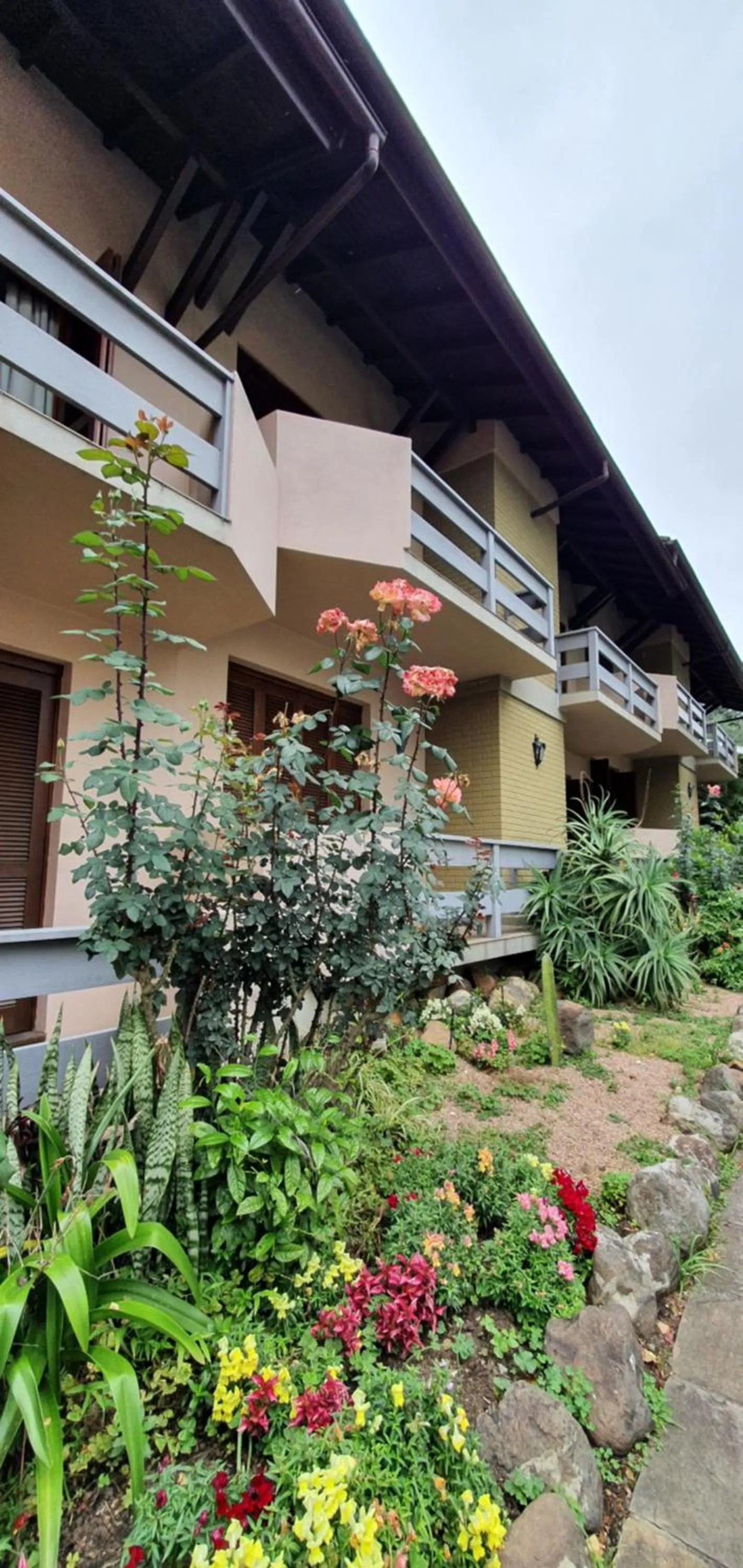 Garden view in Hotel Alpen Hof