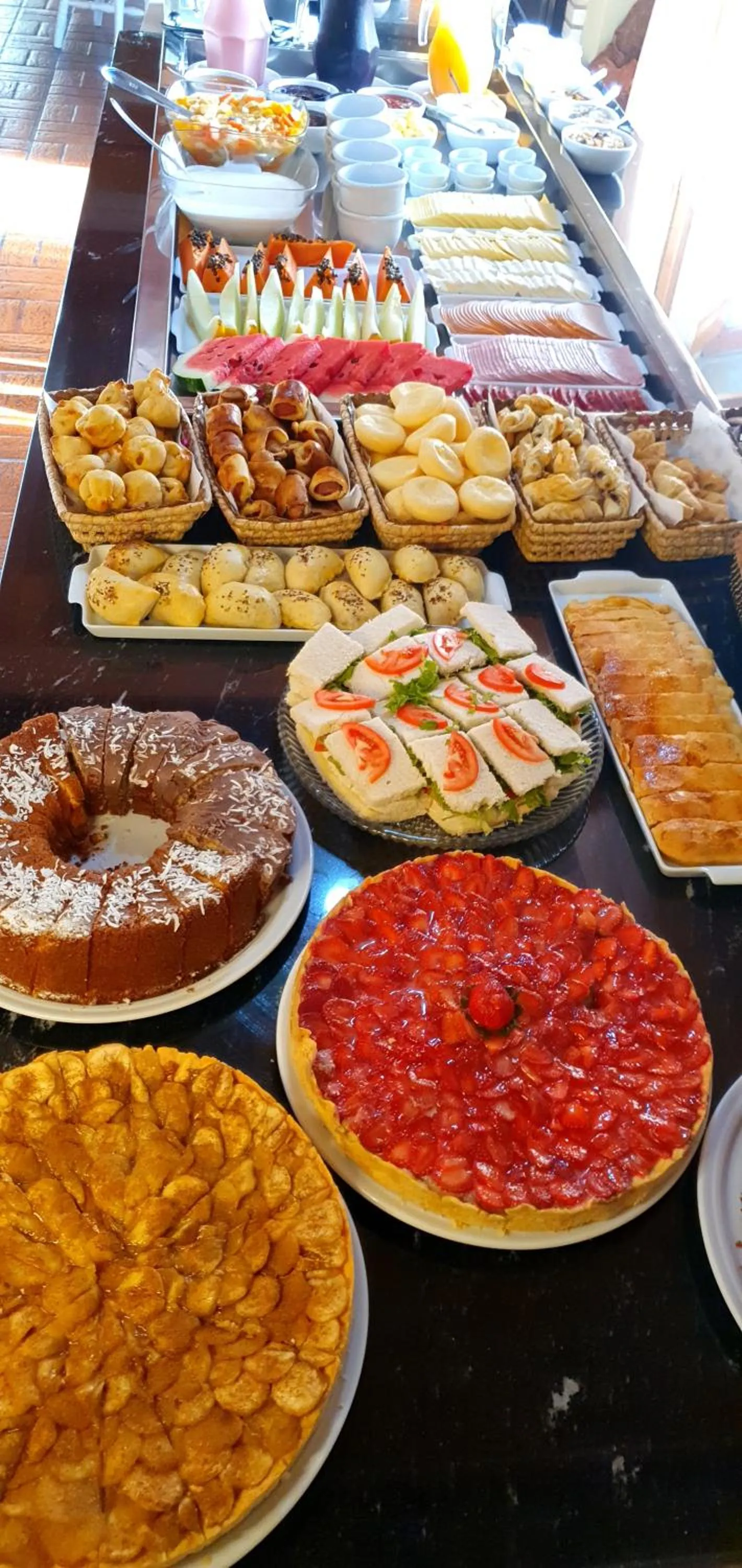 Breakfast in Hotel Alpen Hof