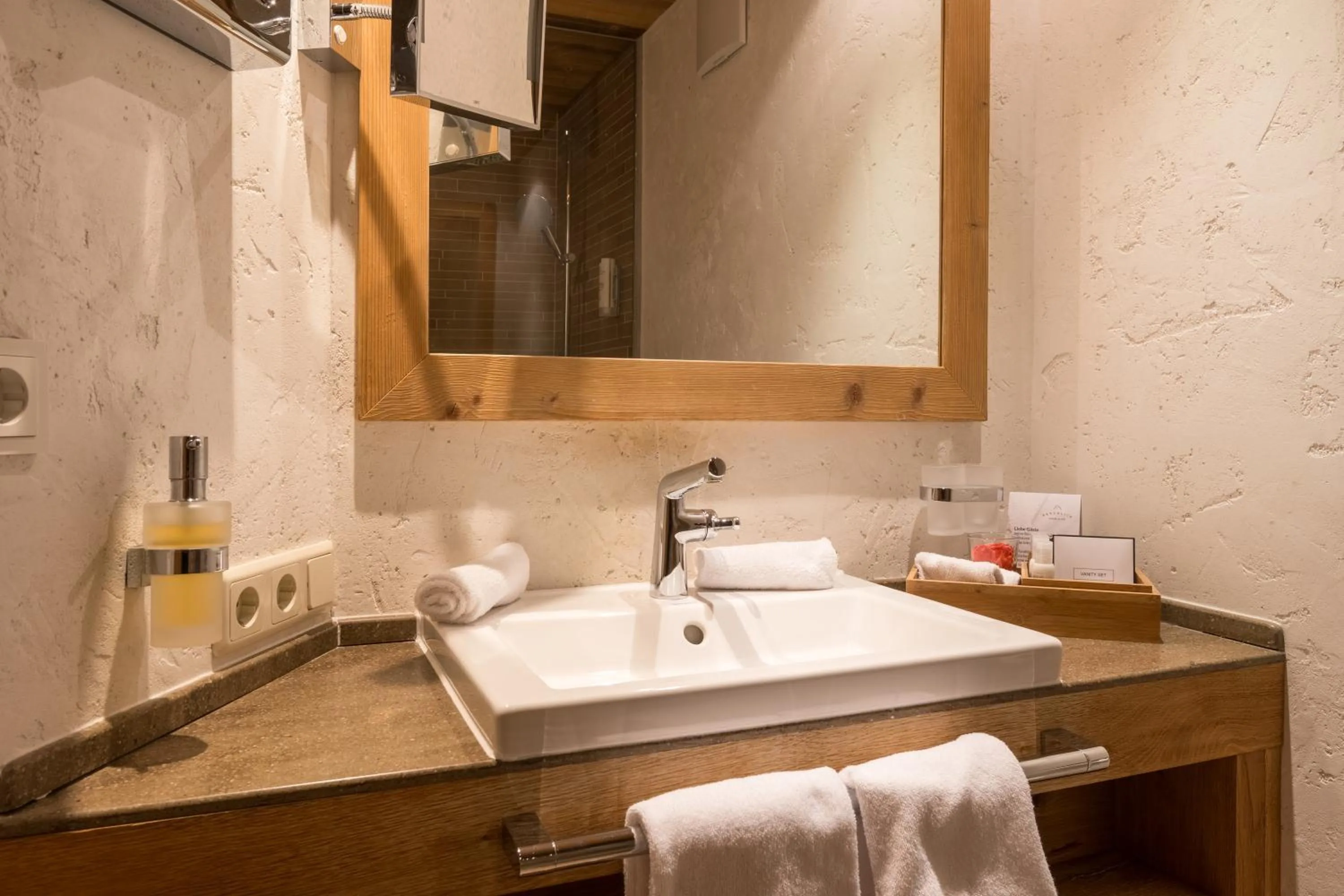 Bathroom in Hotel Bergblick 5 Sterne