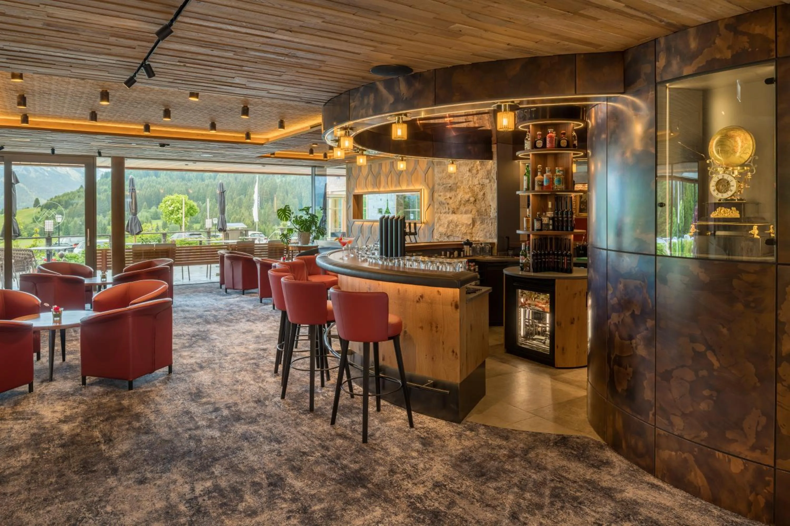 Lounge or bar in Hotel Bergblick 5 Sterne