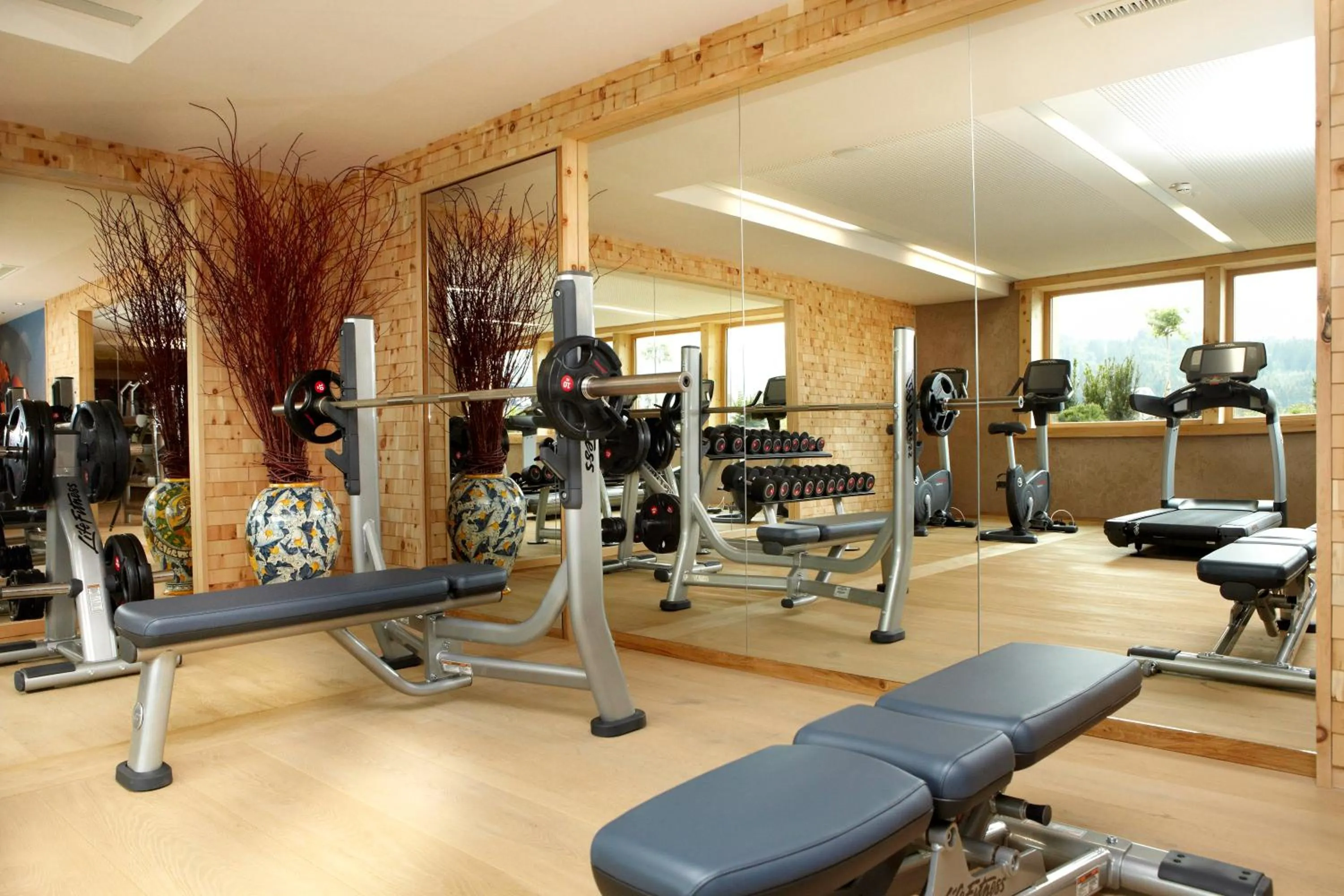 Fitness centre/facilities in Hotel Bergblick 5 Sterne