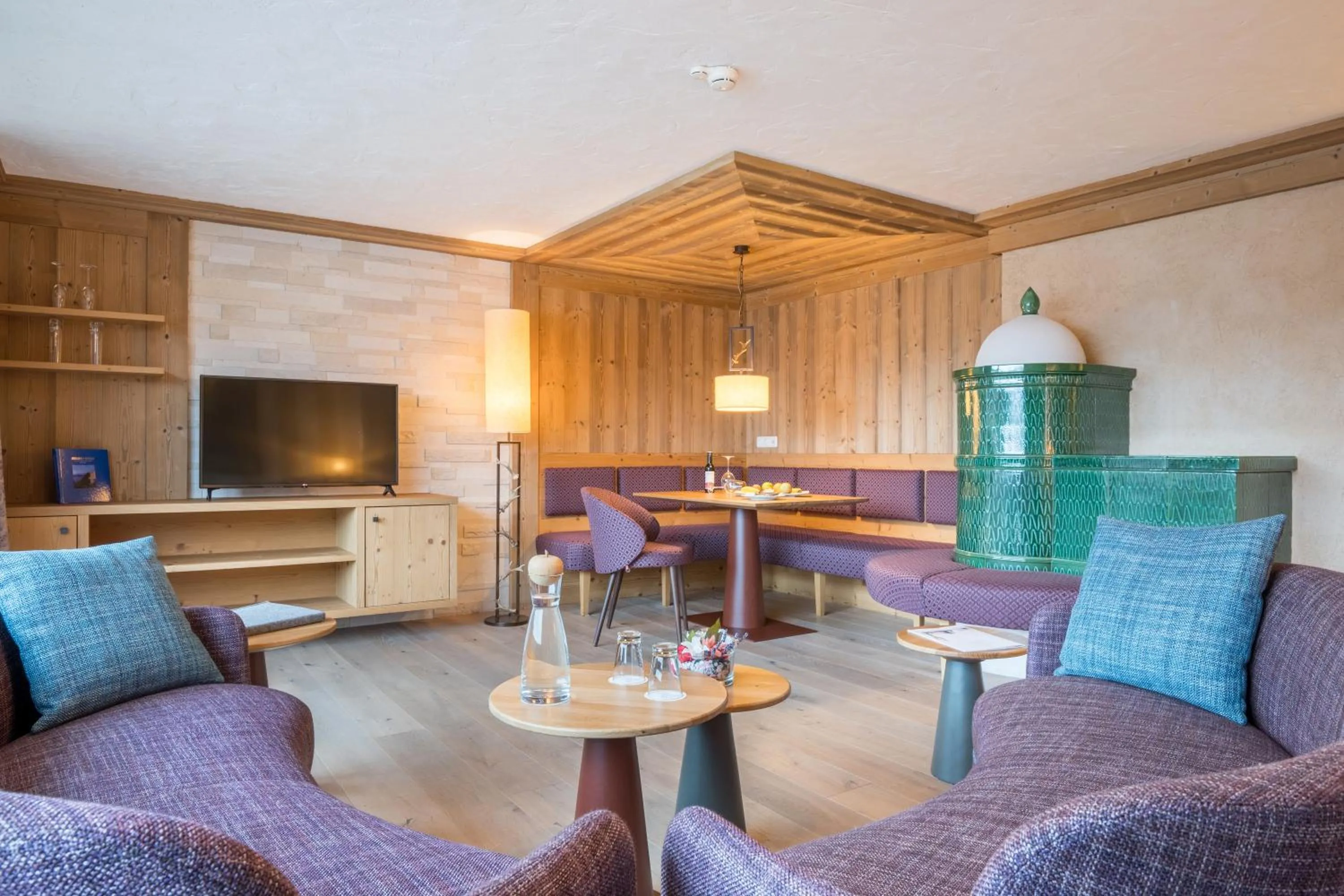 Living room in Hotel Bergblick 5 Sterne