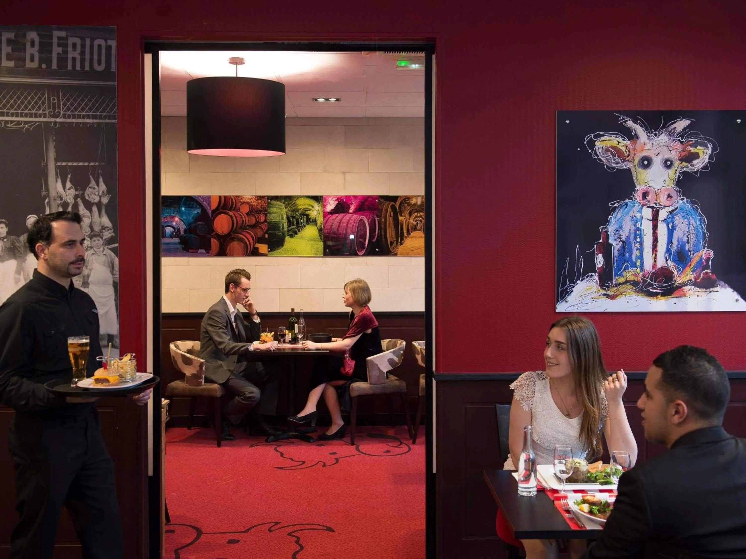 Restaurant/places to eat in ibis Metz Nord