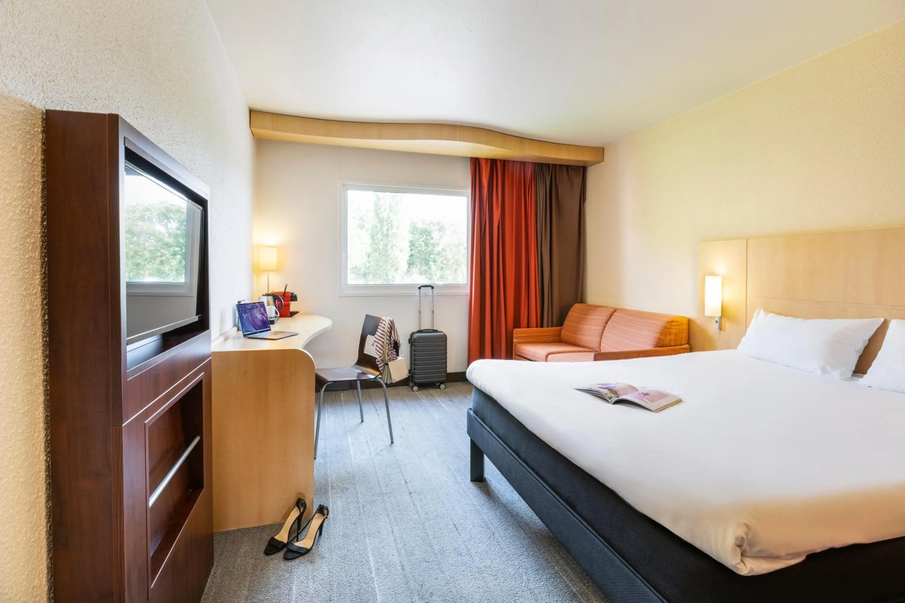 Bed in ibis Metz Nord