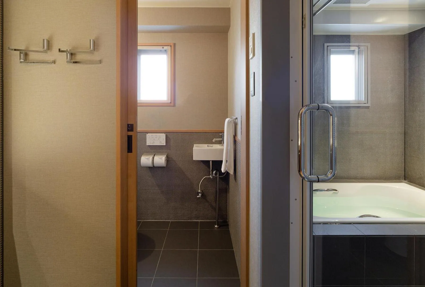 Bathroom in MATERIAL Fuchomae