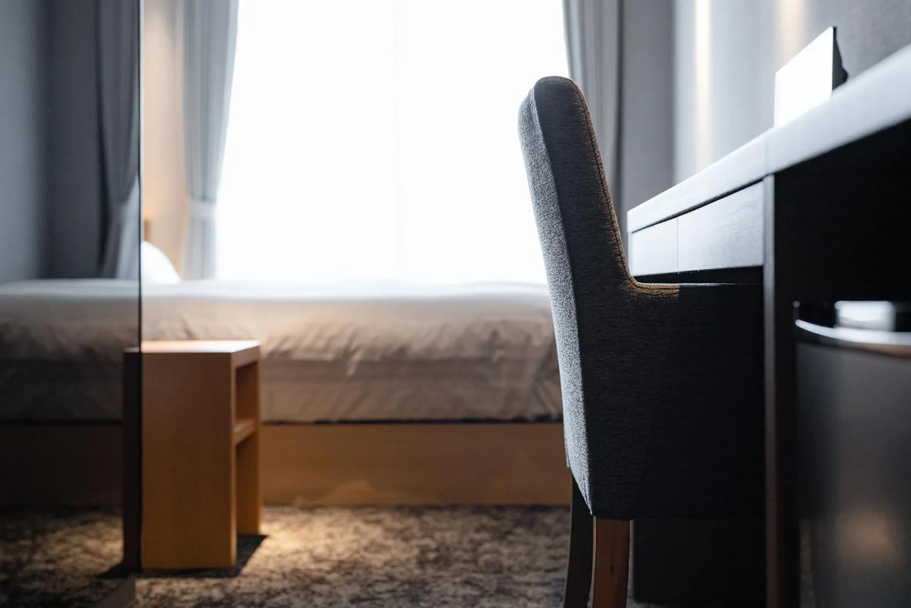 Photo of the whole room, Bed in MATERIAL Fuchomae