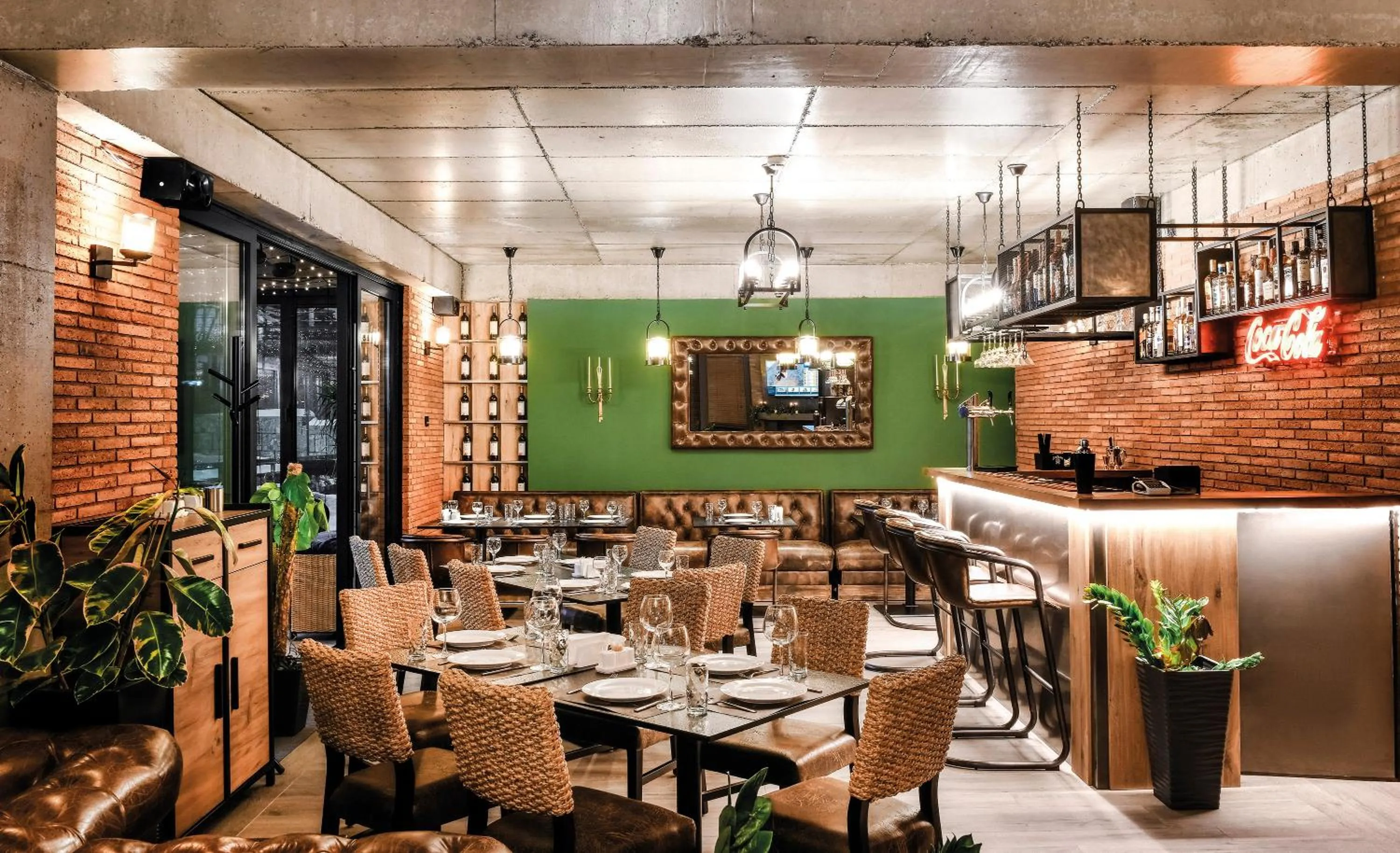 Restaurant/places to eat in Gudauri Hills Apart Hotel