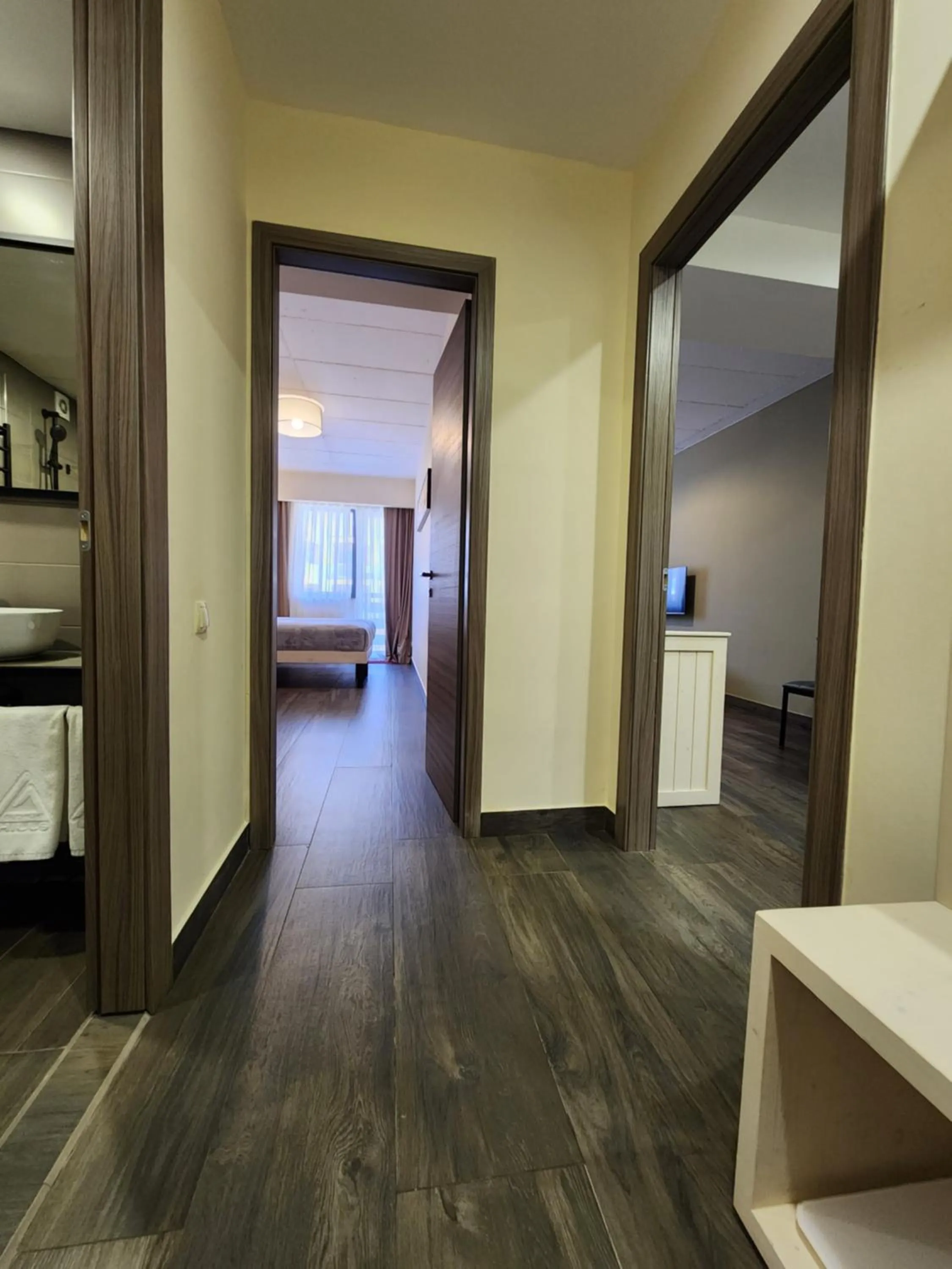 Photo of the whole room, Bed in Gudauri Hills Apart Hotel