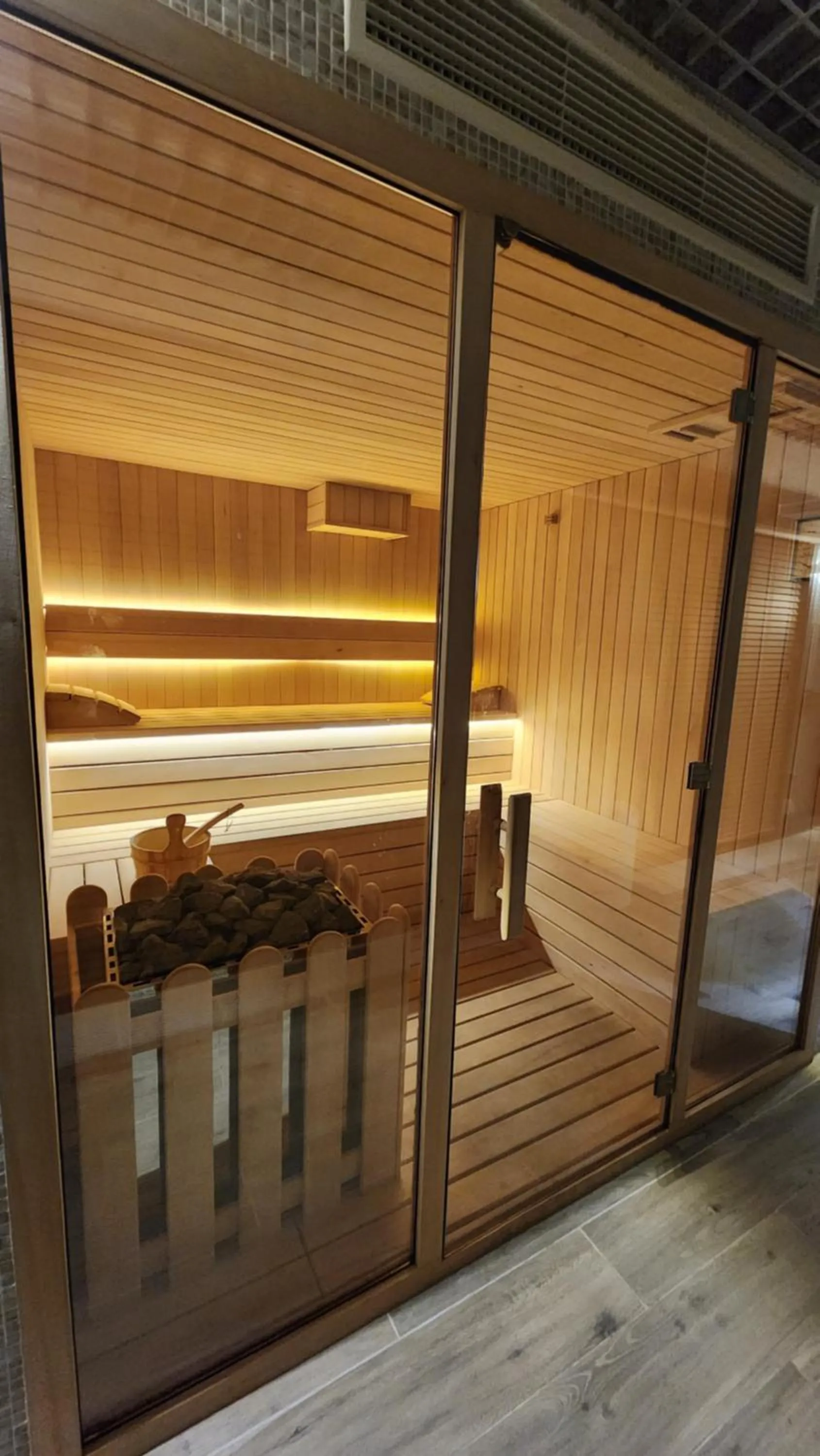 Sauna in Gudauri Hills Apart Hotel
