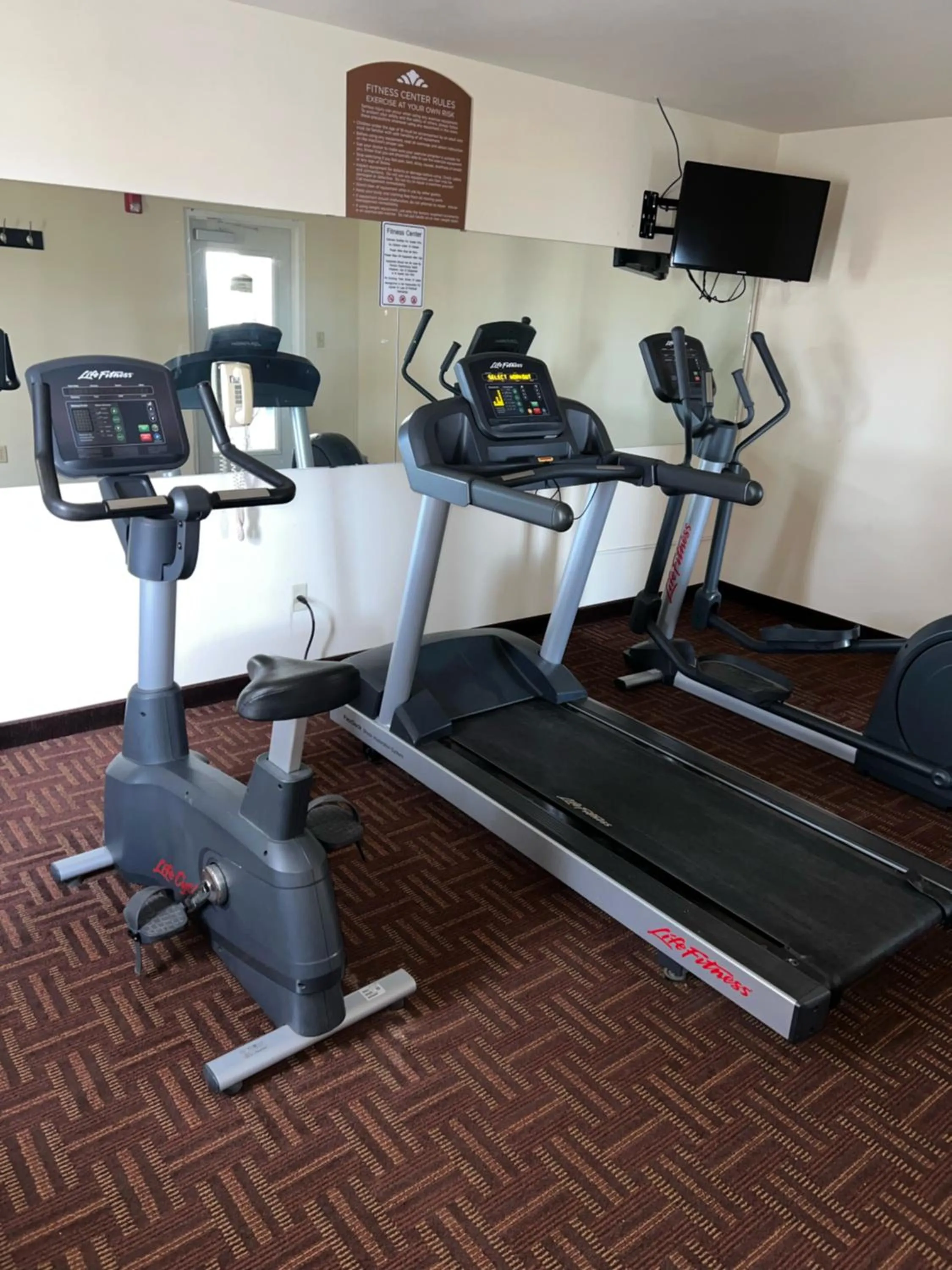 Fitness centre/facilities in Microtel Inn & Suites by Wyndham Amarillo
