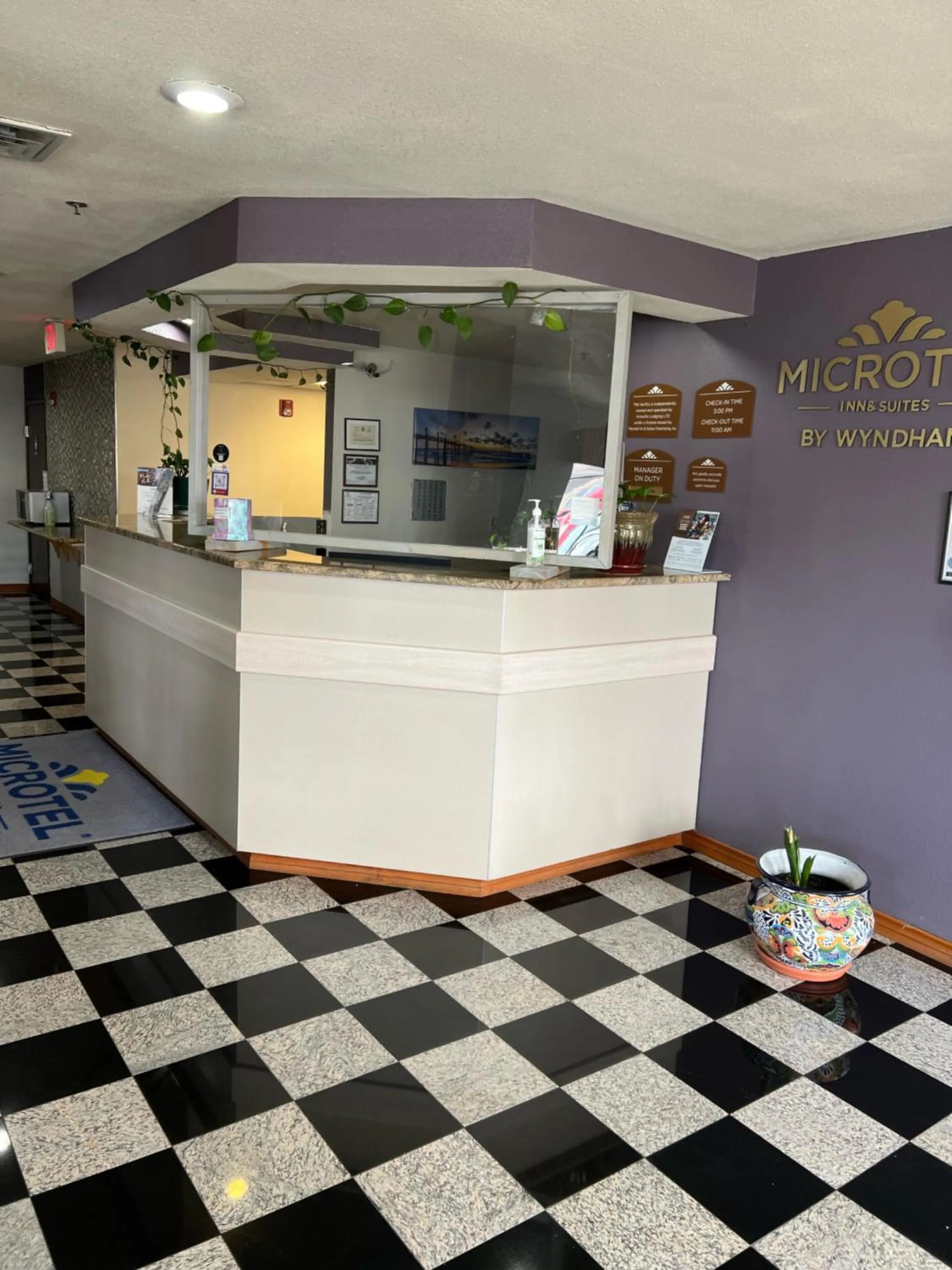 Lobby or reception in Microtel Inn & Suites by Wyndham Amarillo