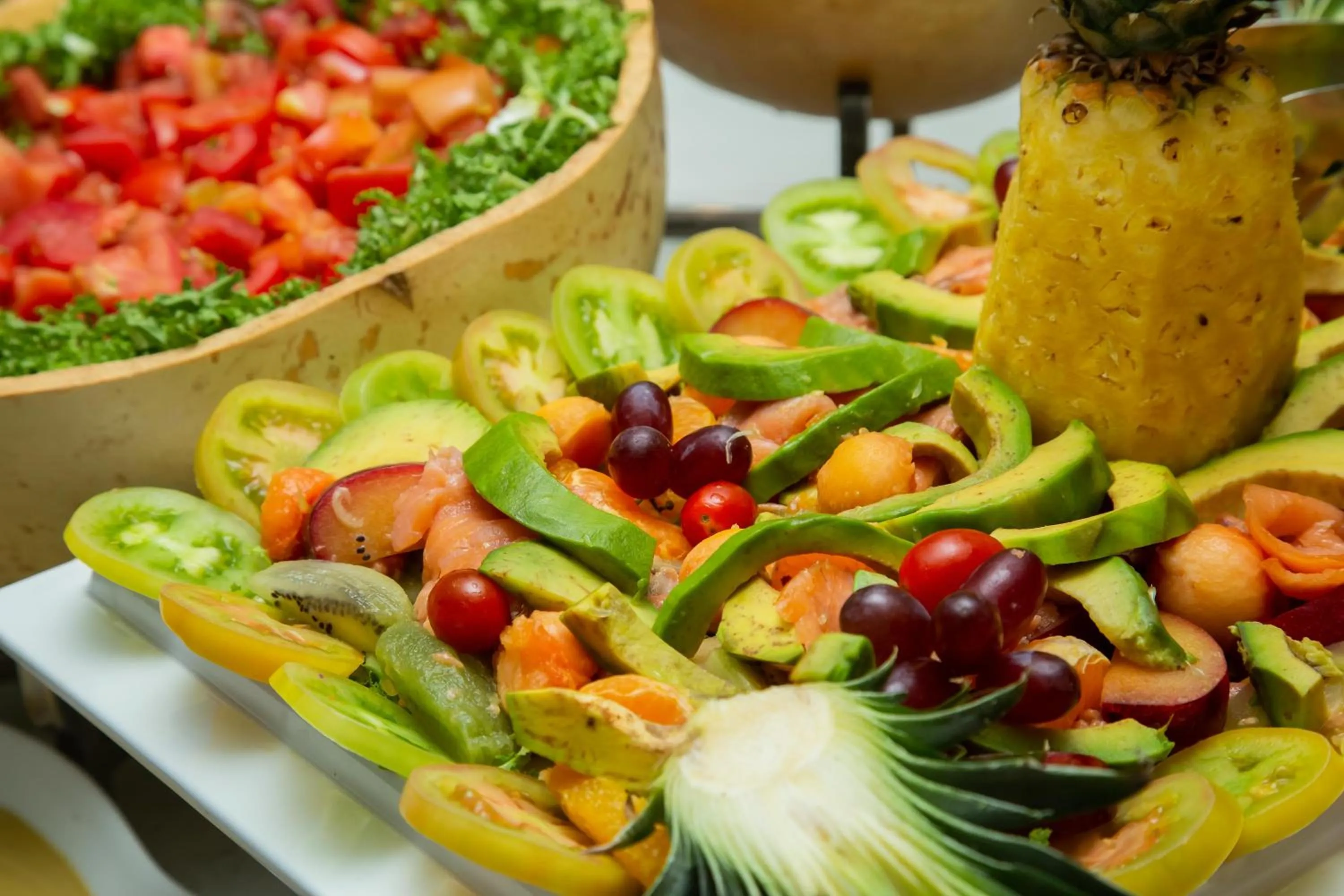 Lunch in Le Ndiambour Hôtel et Résidence