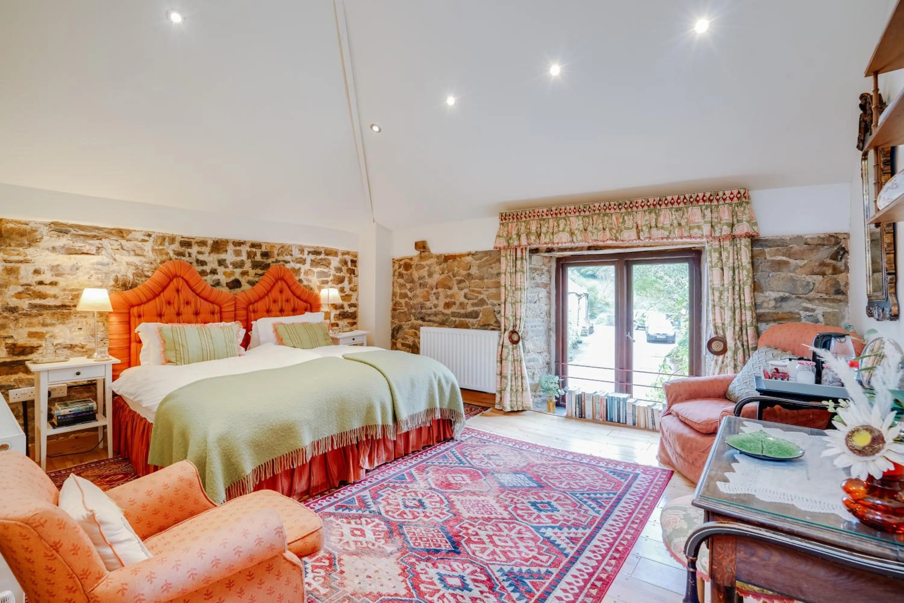 Bed in Hollamoor Farm