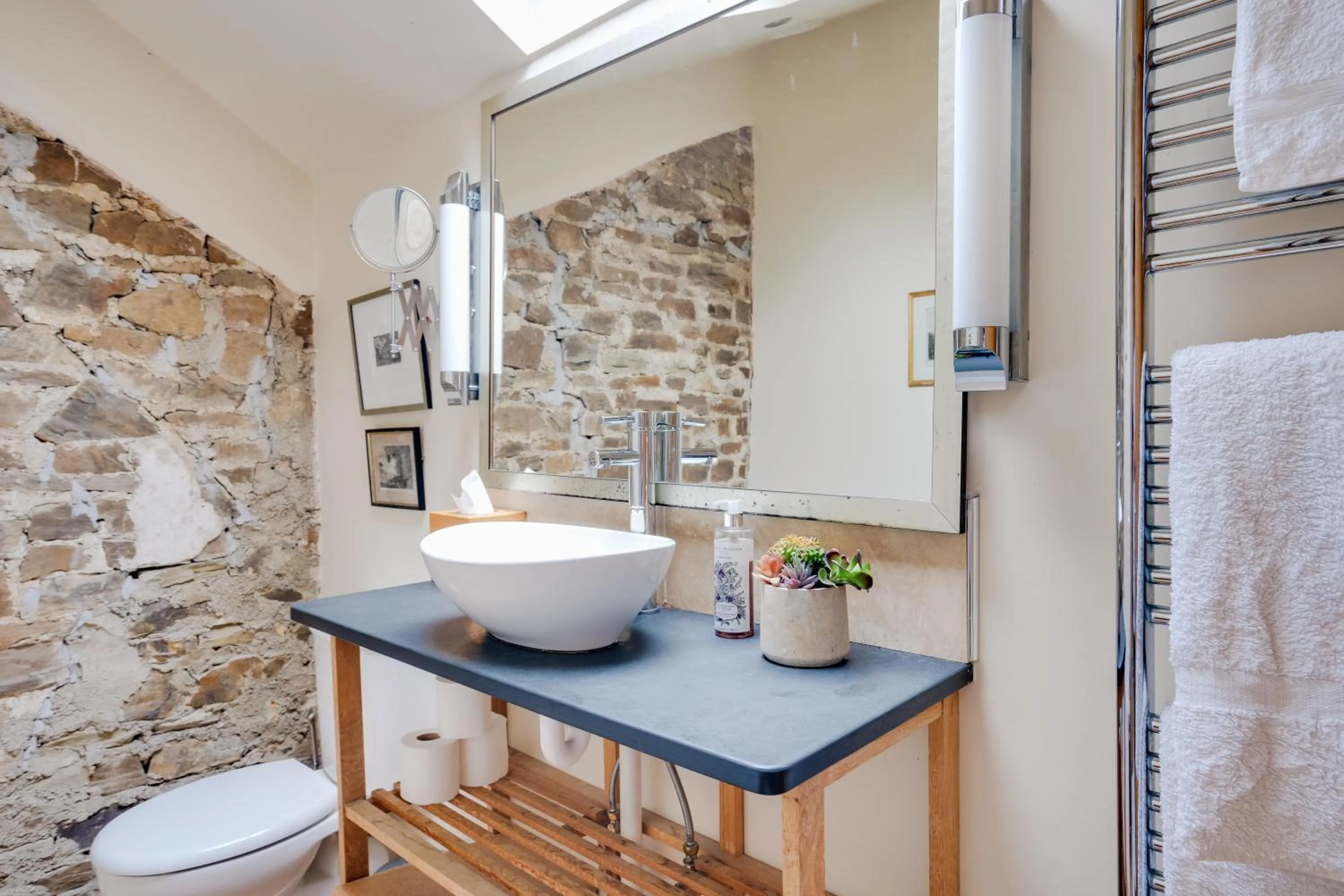 Bathroom in Hollamoor Farm