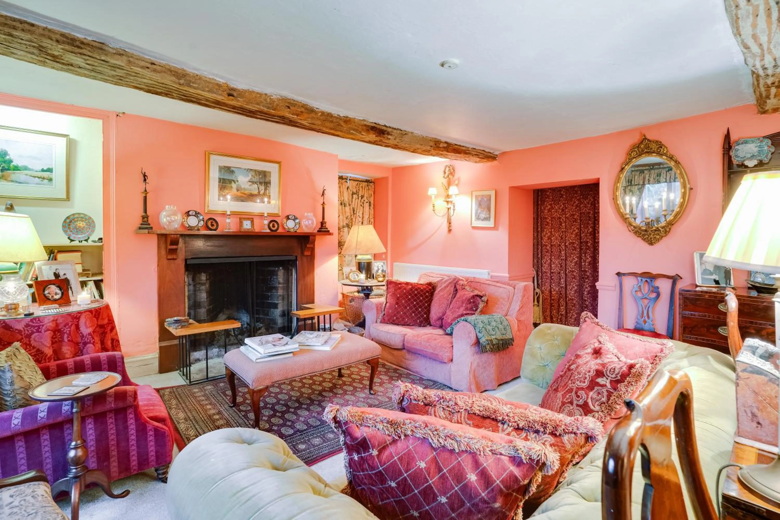 Lounge or bar in Hollamoor Farm