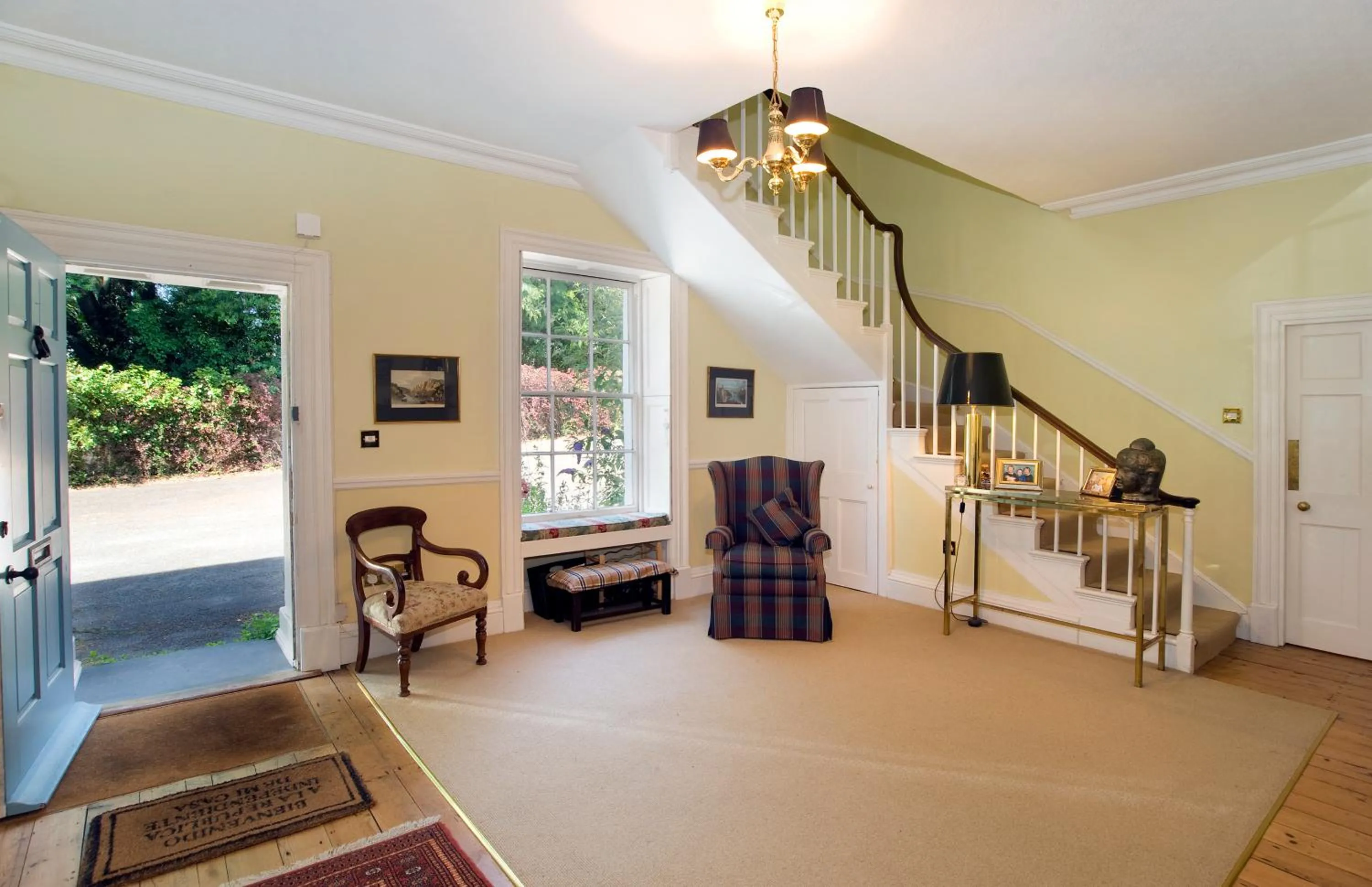 Lobby or reception in The Old Vicarage B&B
