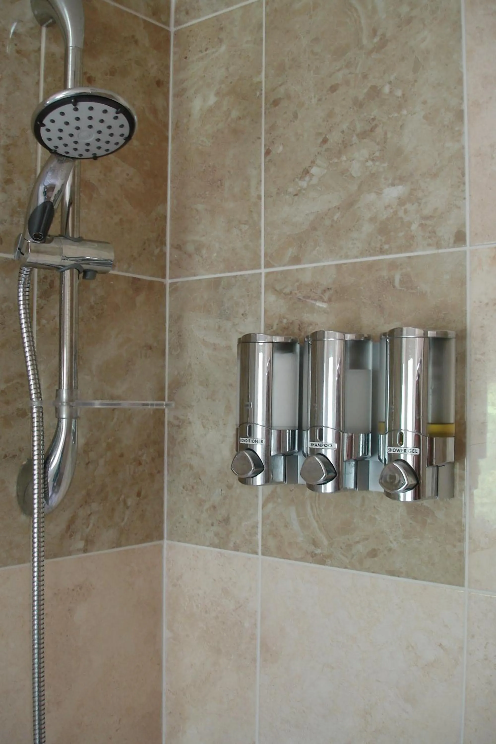 Shower in The Old Vicarage B&B