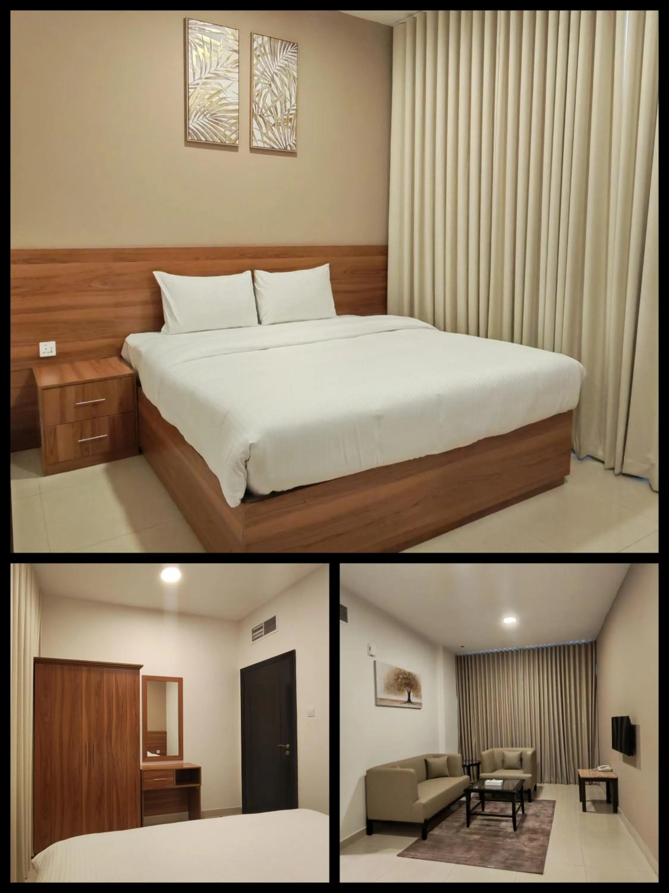 Photo of the whole room, Bed in Al Khaleej Plaza Furnished Hotel Apartments