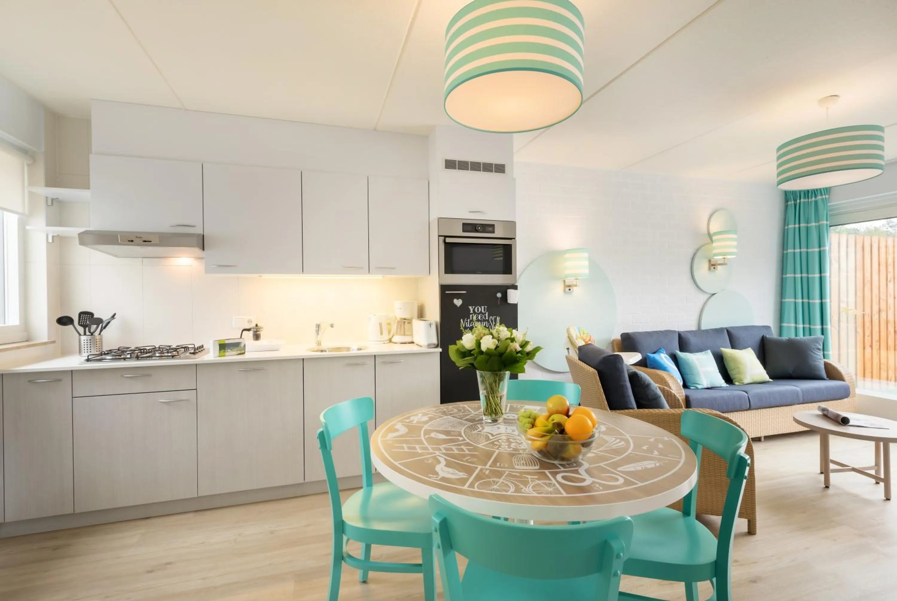 Kitchen or kitchenette in Center Parcs Zandvoort beach