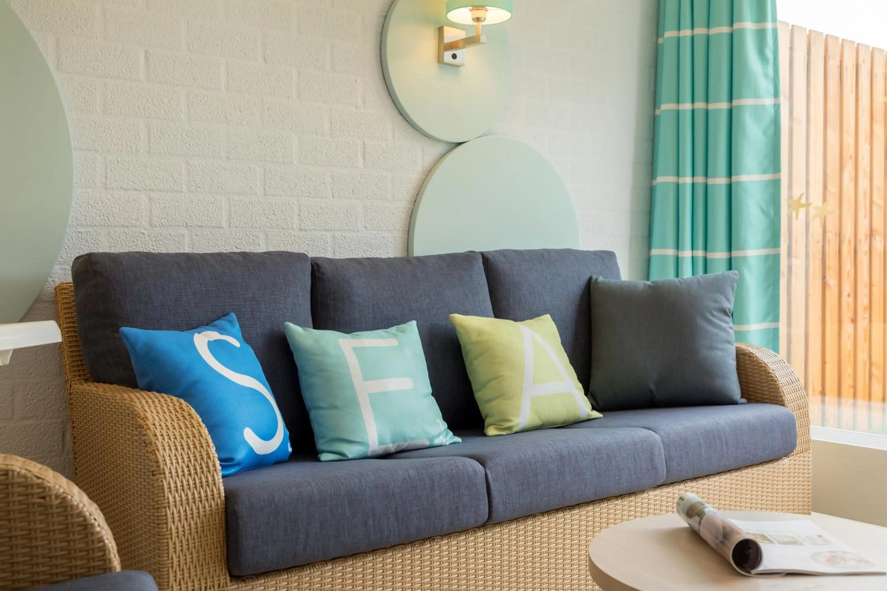 Living room in Center Parcs Zandvoort beach