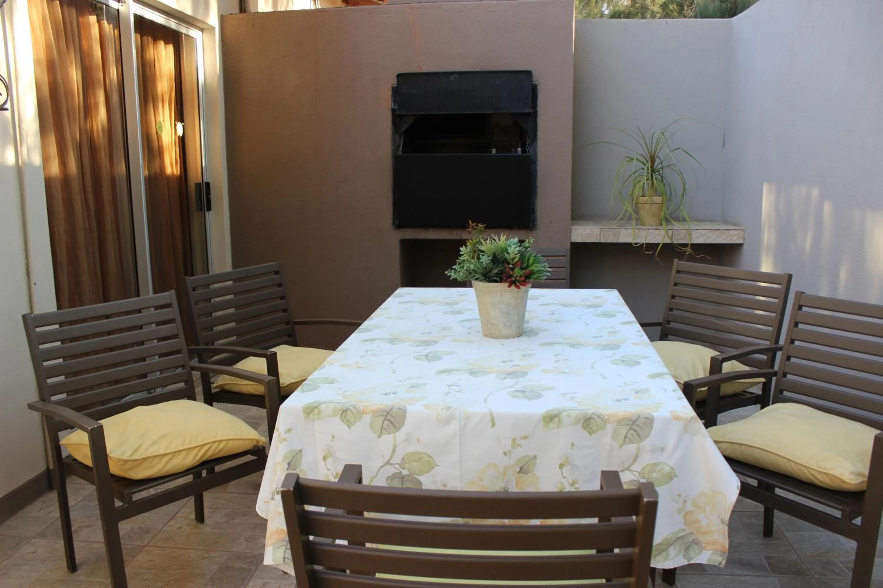 Patio in The Falls Guest House