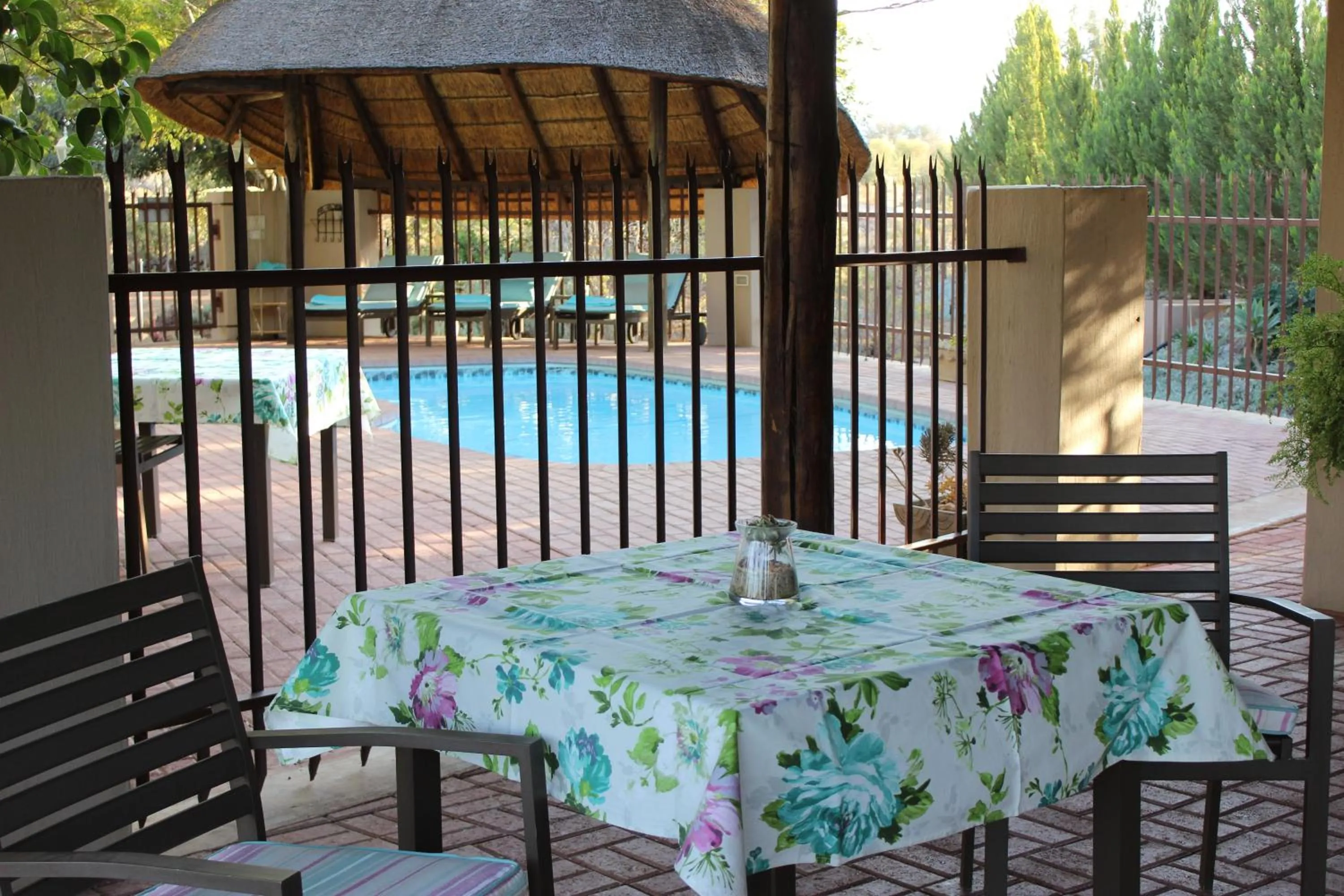 Dining area in The Falls Guest House