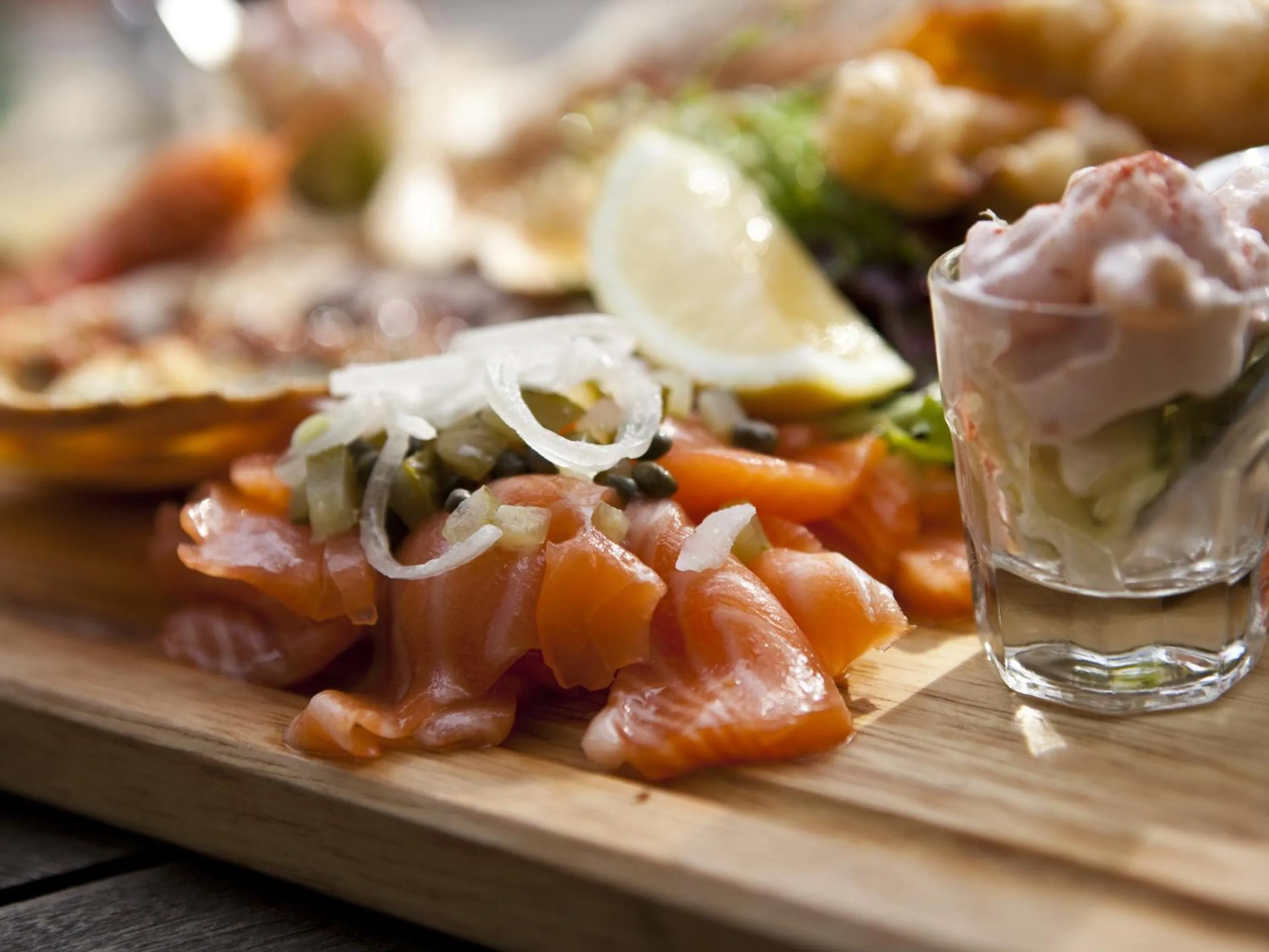 Dining area in The Durham Ox