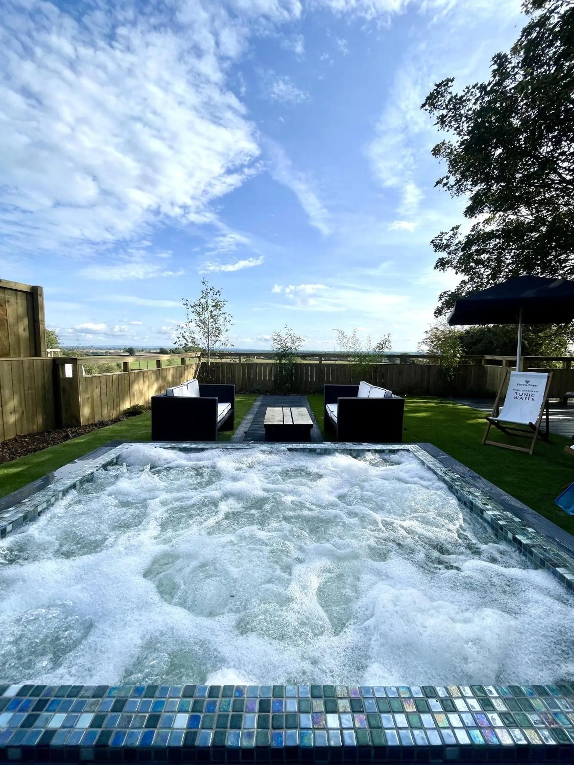 Hot Tub in The Durham Ox