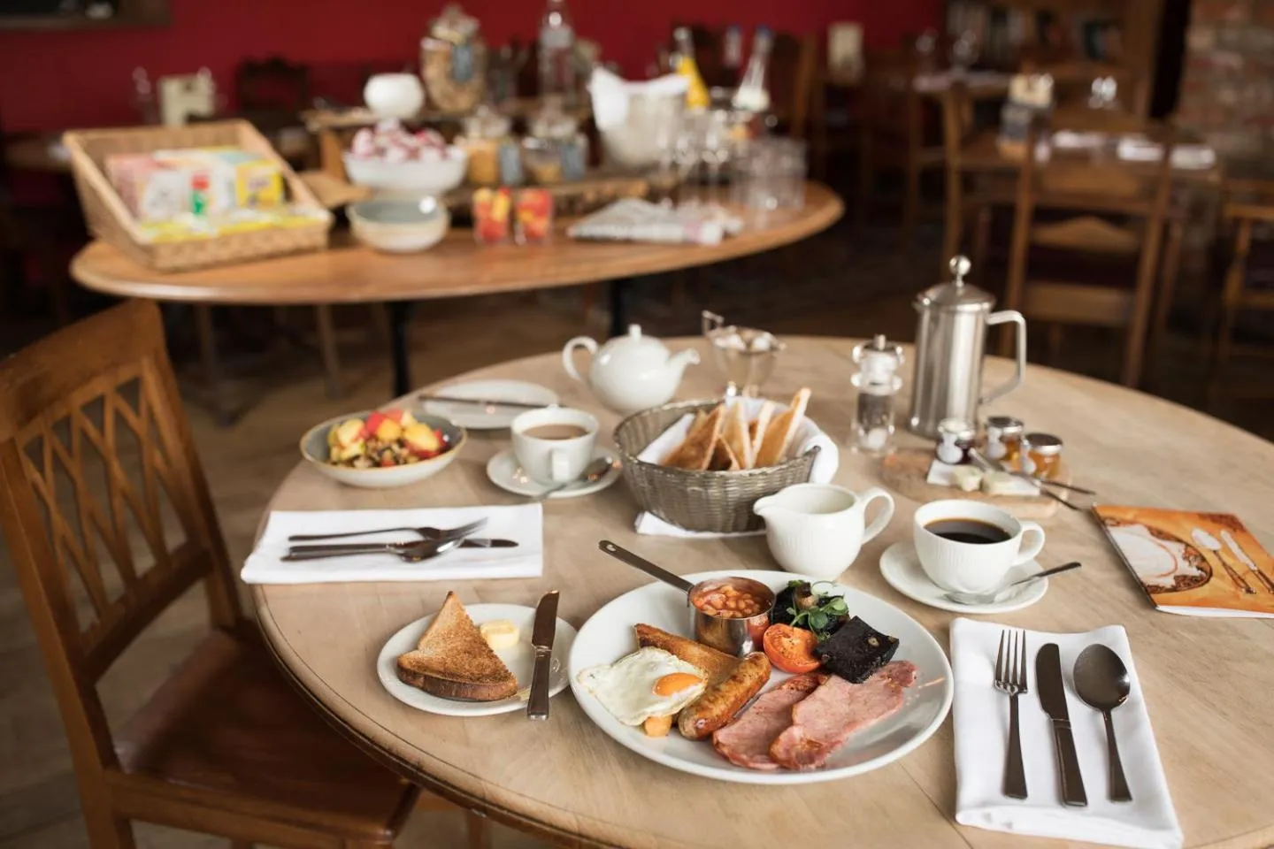 Food and drinks in The Durham Ox