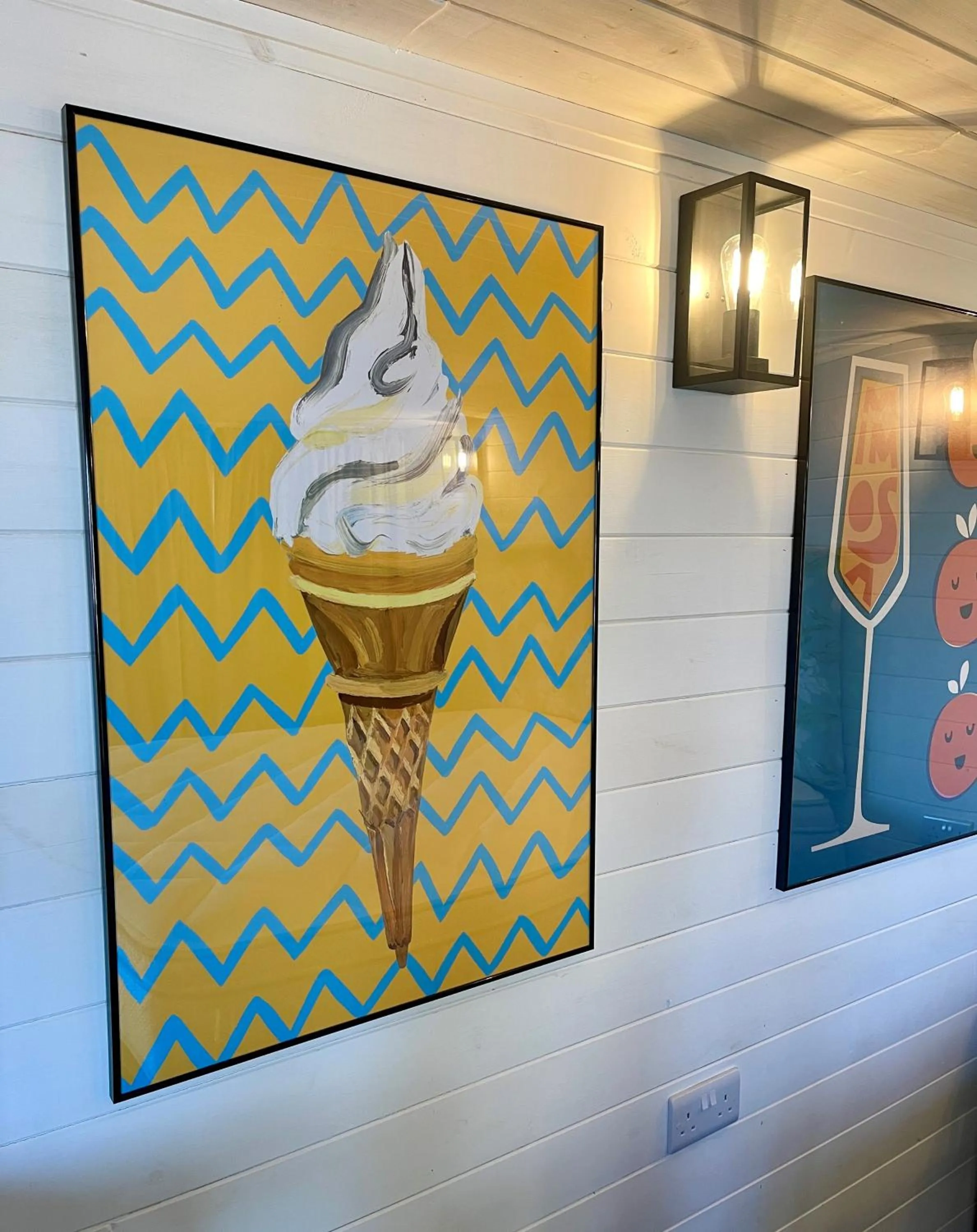 Decorative detail in The Durham Ox