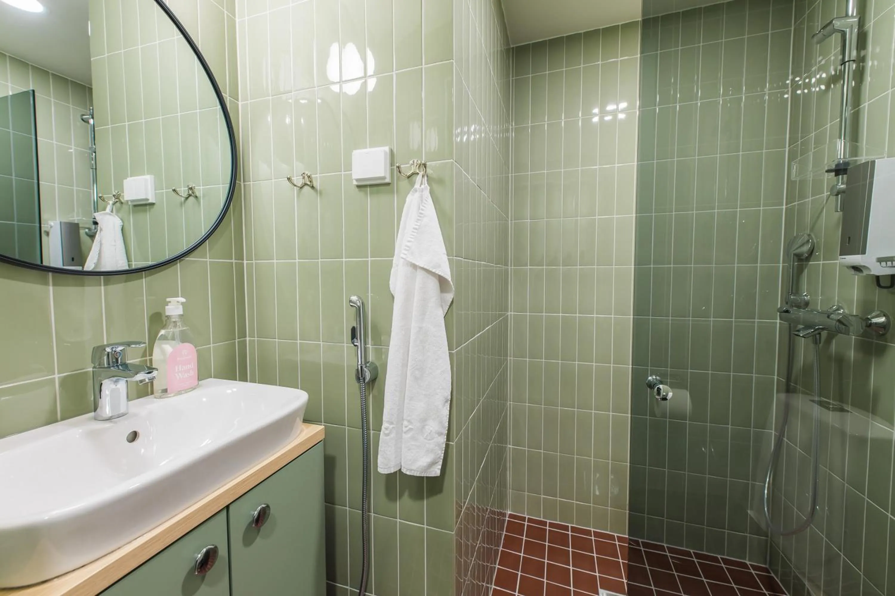 Bathroom in Forenom Aparthotel Jyväskylä