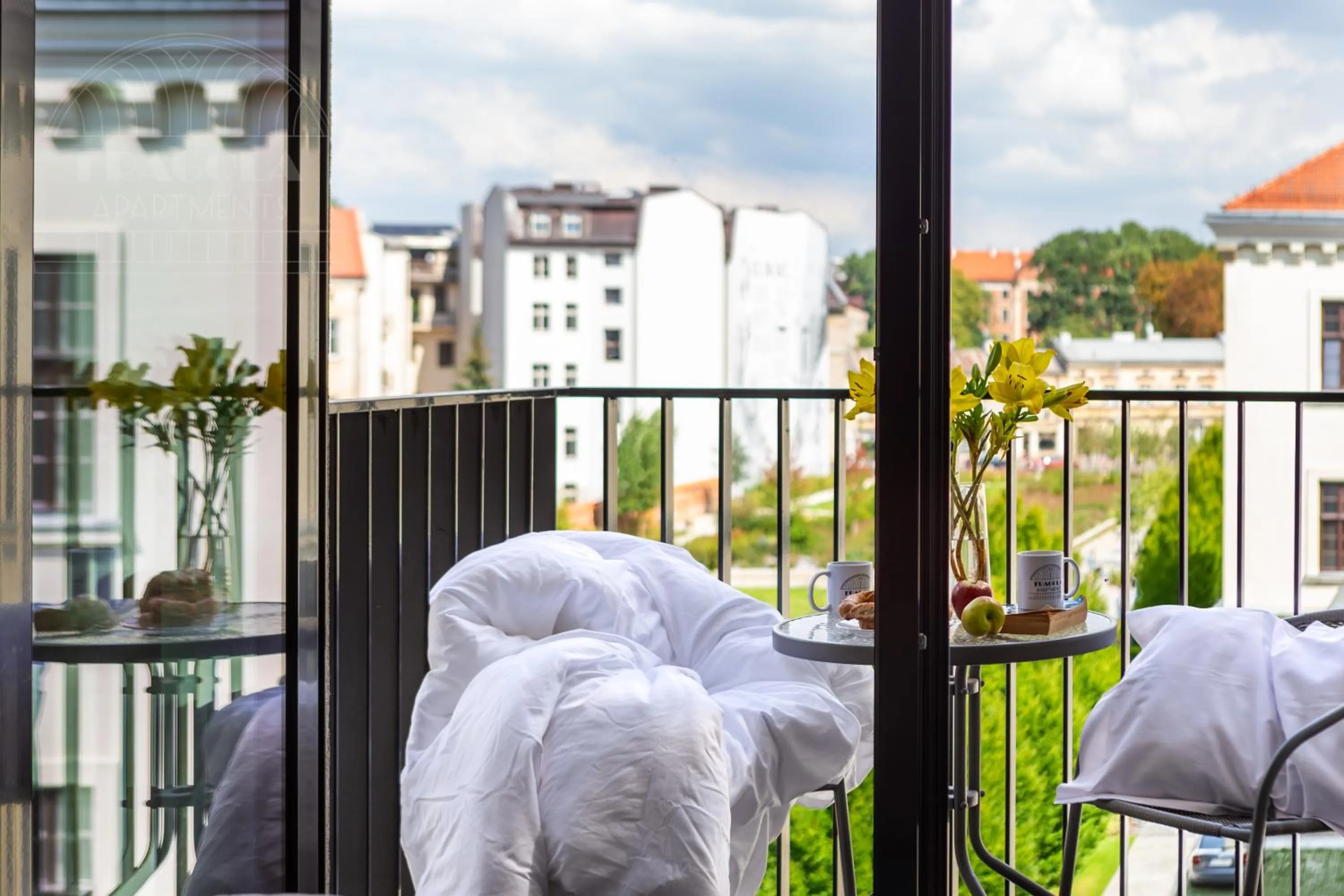 View (from property/room) in Fragola Apartments Rajska 3 - modern studios, park