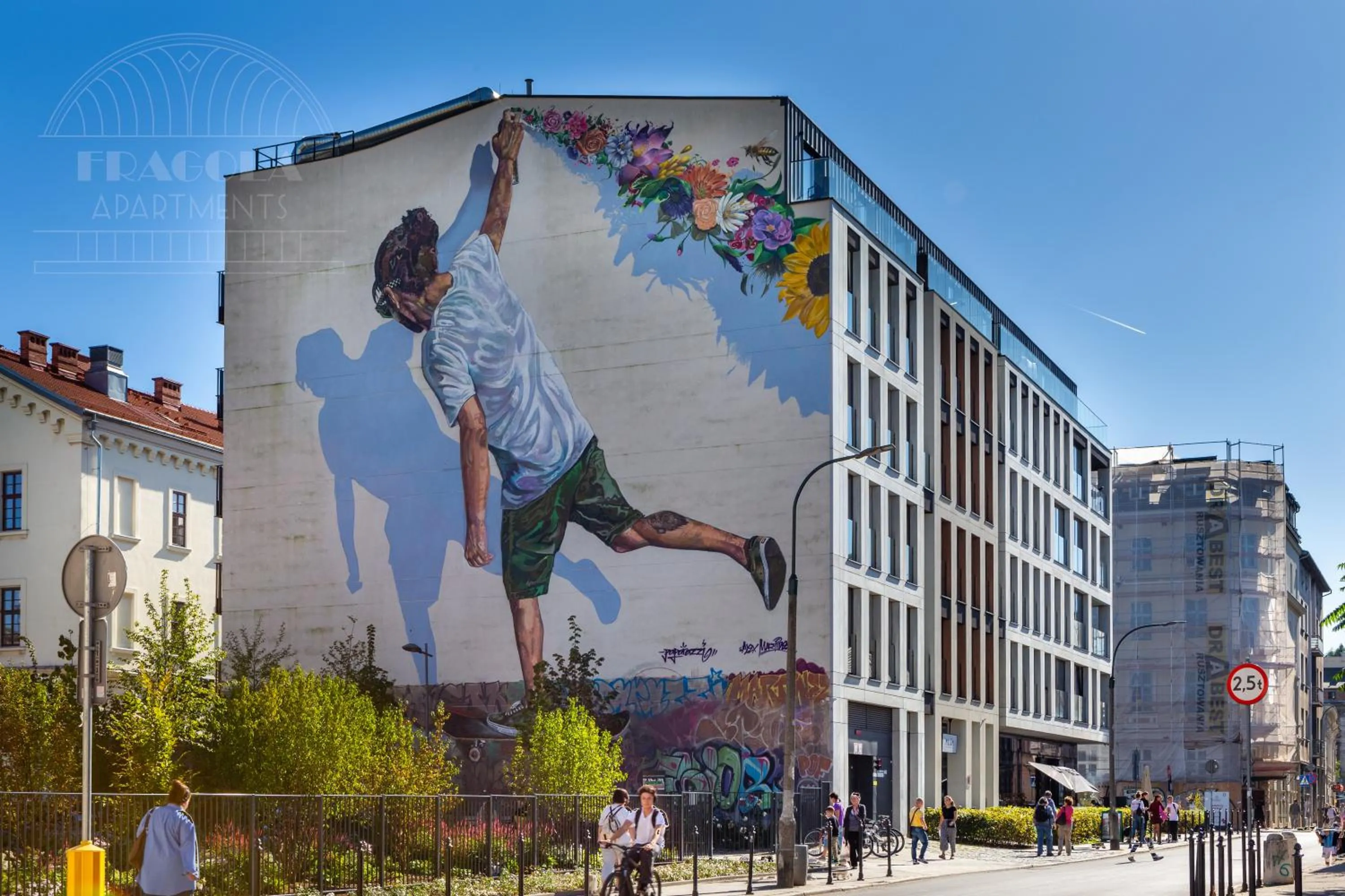 Property building in Fragola Apartments Rajska 3 - modern studios, park