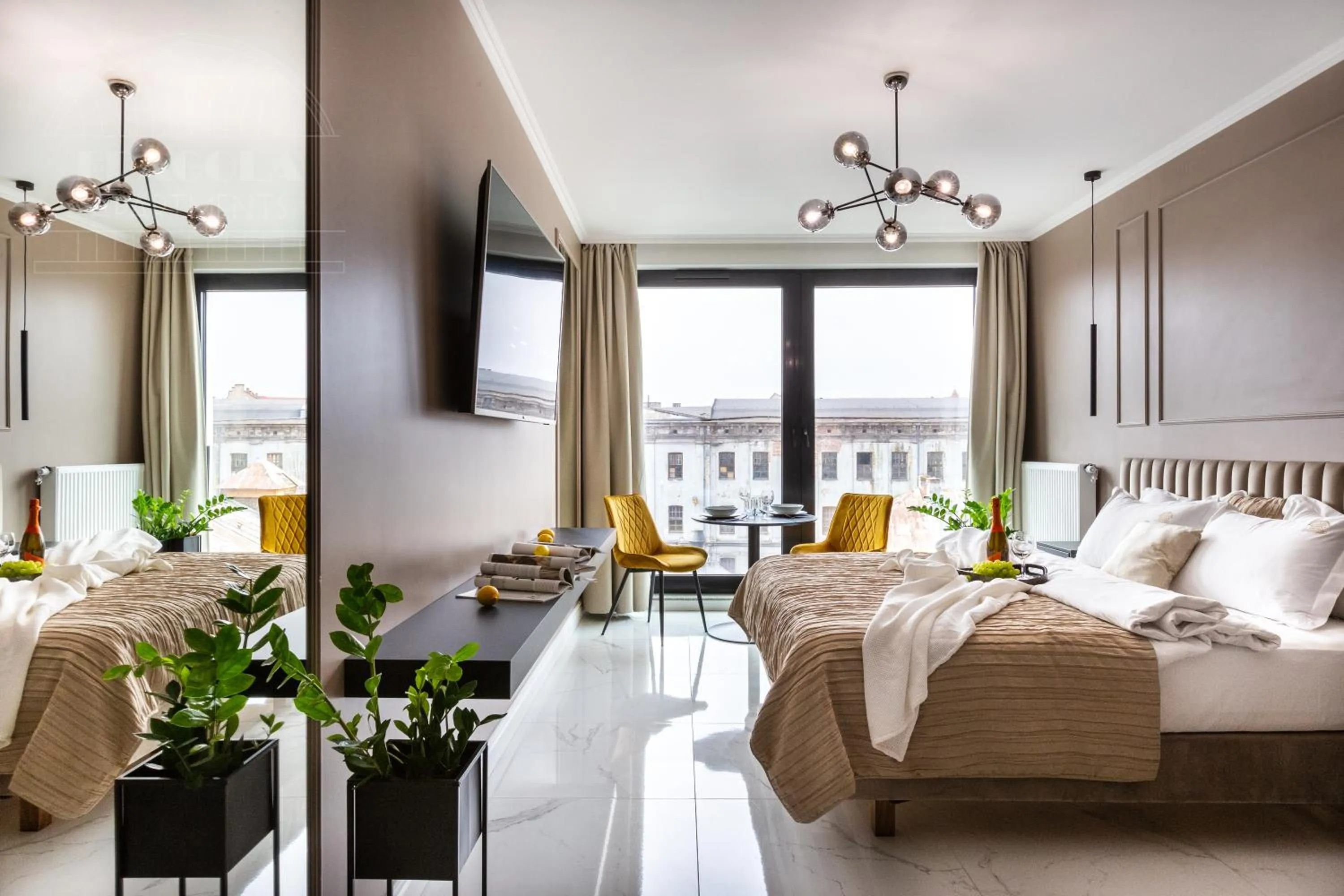 Photo of the whole room, Bed in Fragola Apartments Rajska 3 - modern studios, park