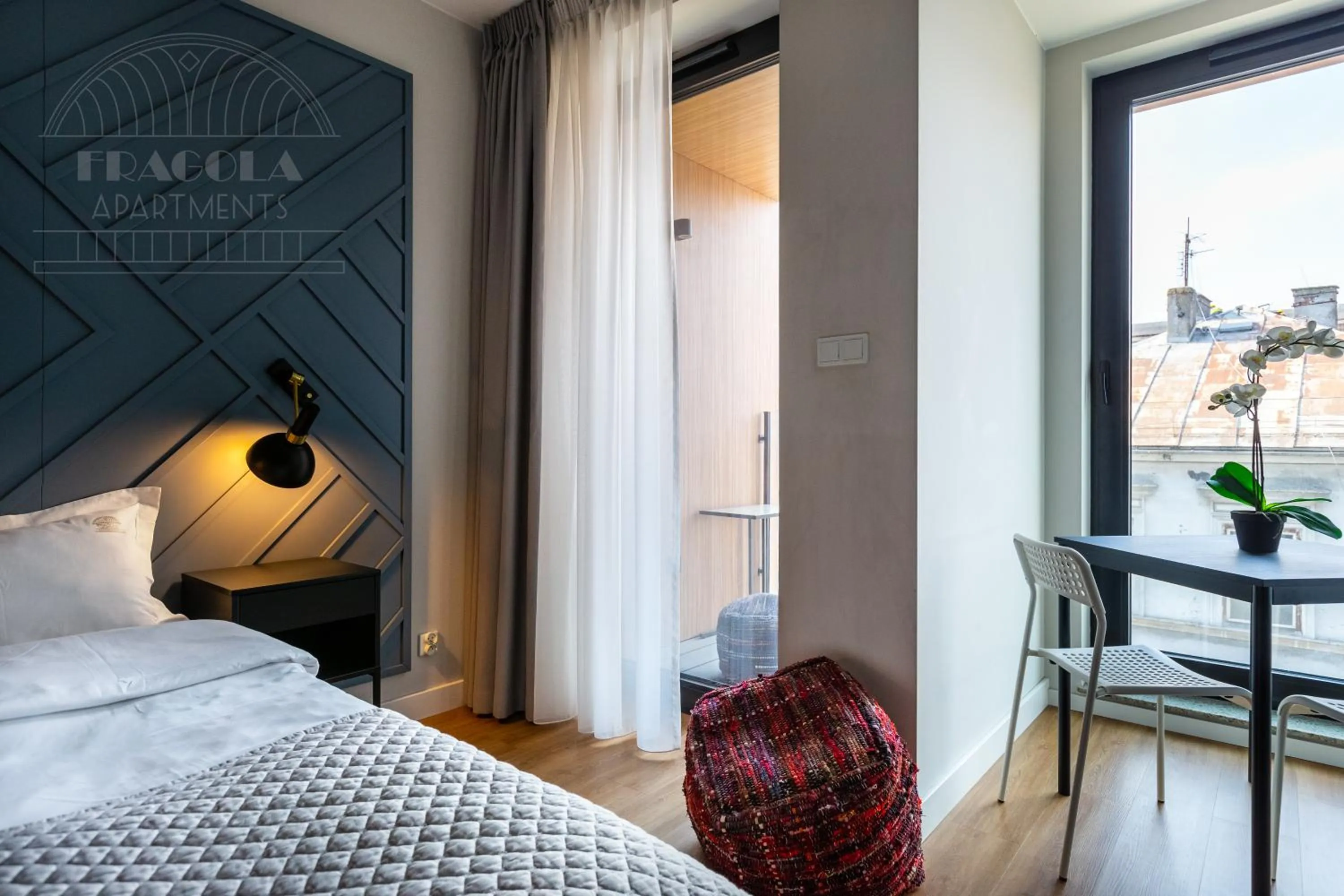 Photo of the whole room, Bed in Fragola Apartments Rajska 3 - modern studios, park