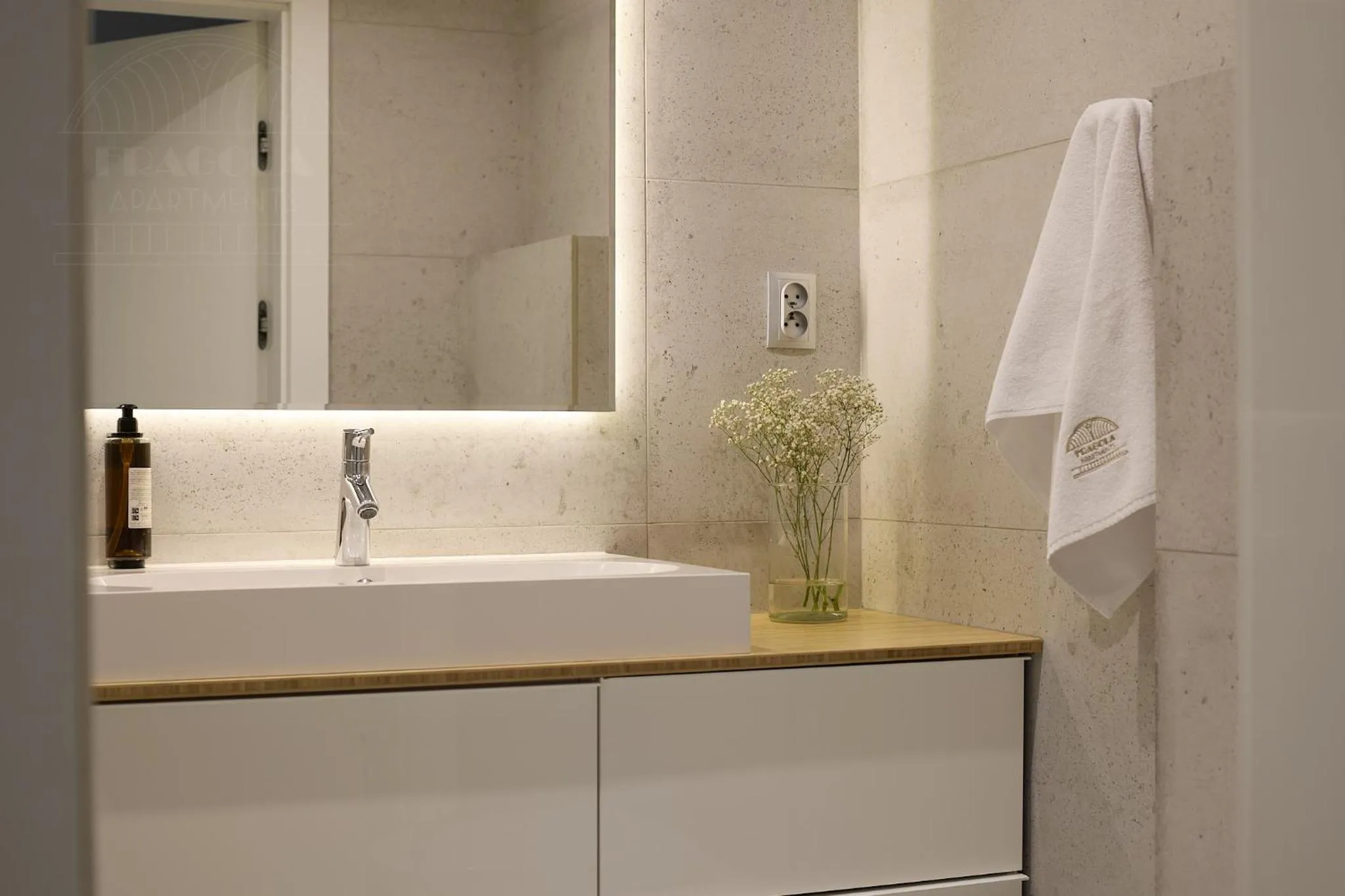 Shower in Fragola Apartments Rajska 3 - modern studios, park