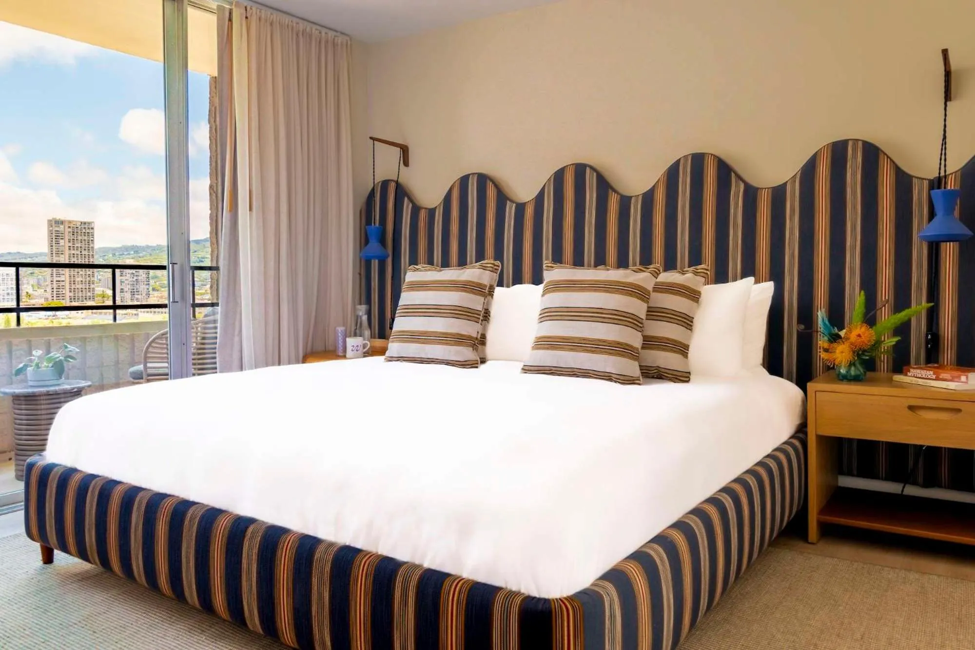 Photo of the whole room, Bed in Wayfinder Waikiki - Voted Top 10 Best Hotels in Hawaii!