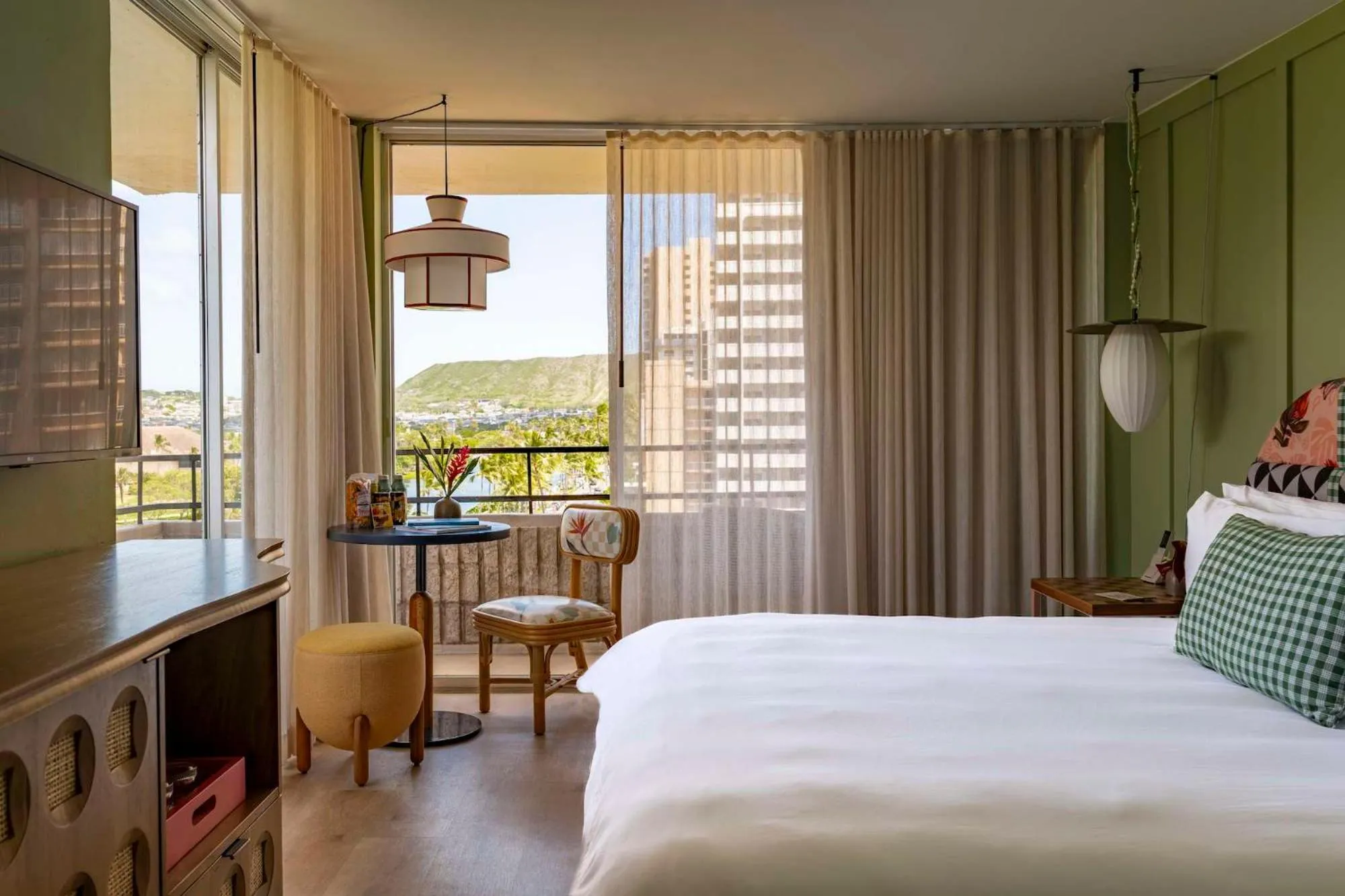 Bedroom, Bed in Wayfinder Waikiki - Voted Top 10 Best Hotels in Hawaii!
