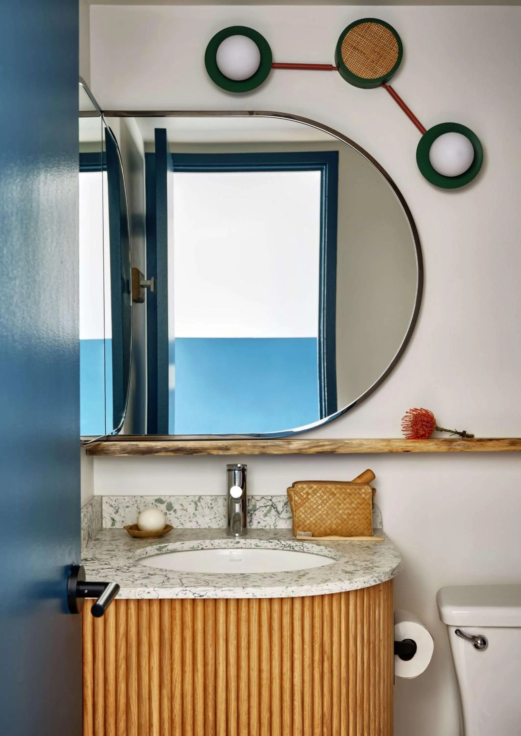 Bathroom in Wayfinder Waikiki - Voted Top 10 Best Hotels in Hawaii!