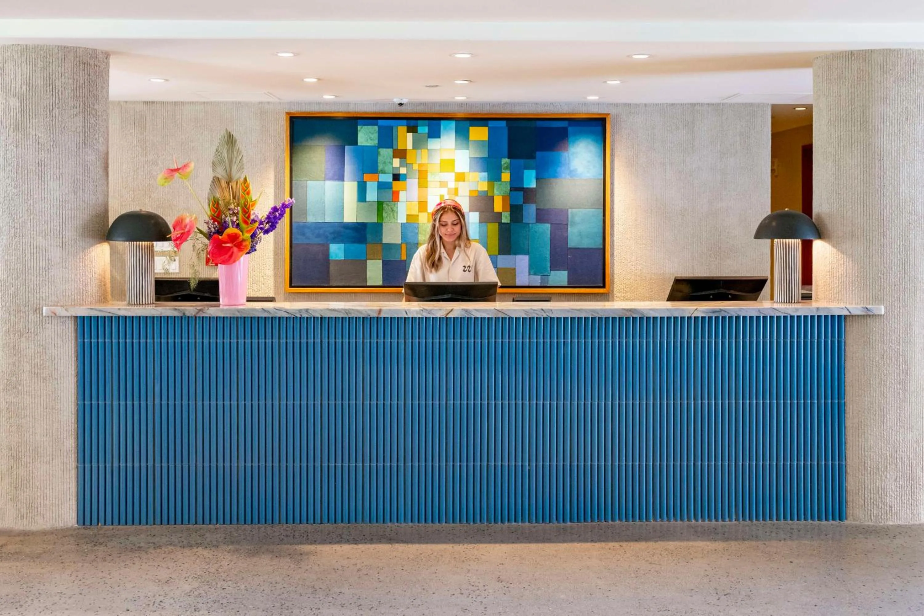 Lobby or reception in Wayfinder Waikiki - Voted Top 10 Best Hotels in Hawaii!