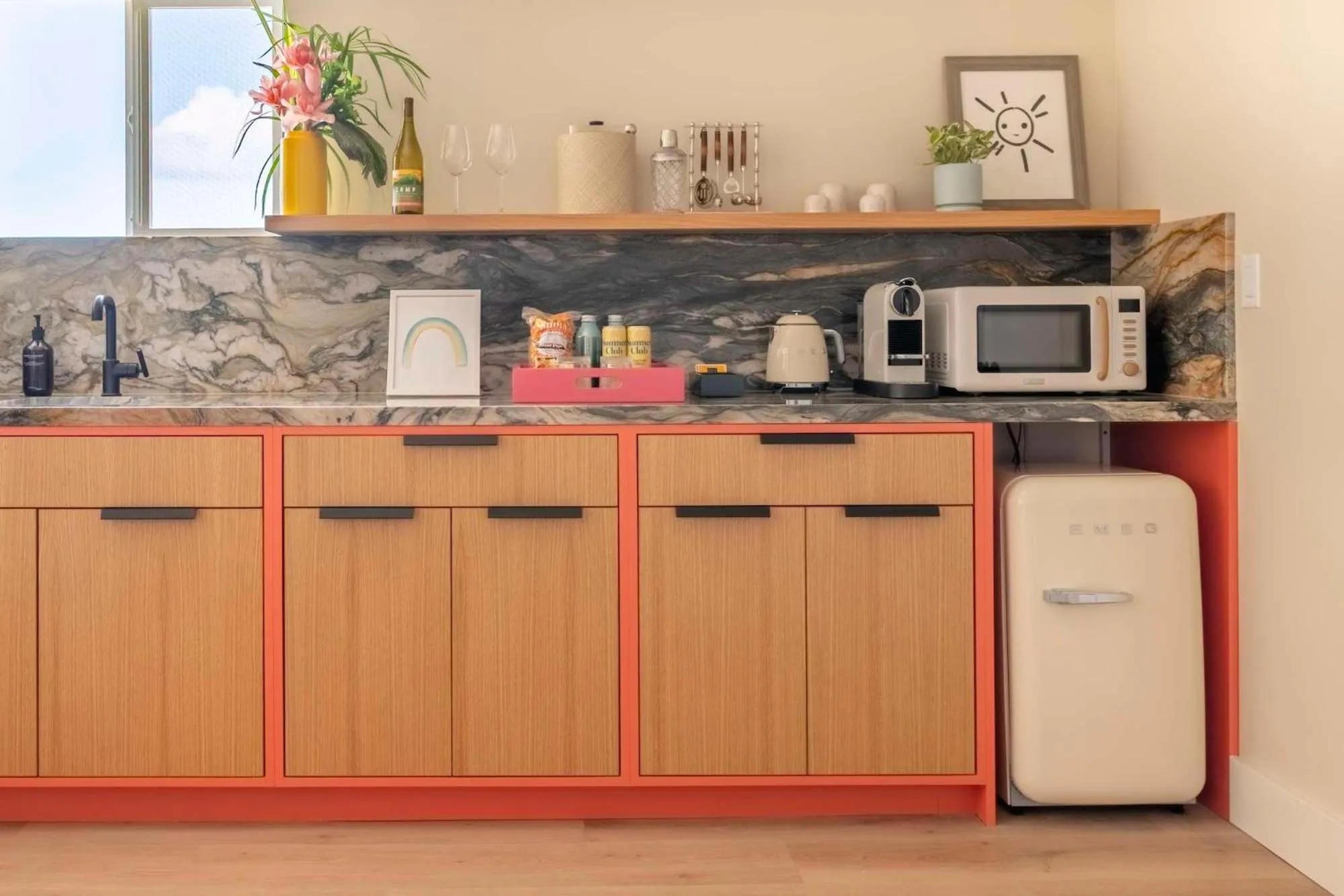 Kitchen or kitchenette in Wayfinder Waikiki - Voted Top 10 Best Hotels in Hawaii!