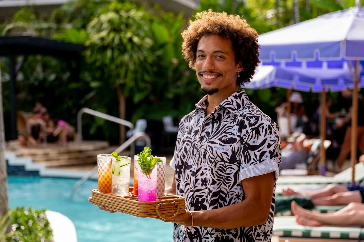 Food and drinks in Wayfinder Waikiki - Voted Top 10 Best Hotels in Hawaii!