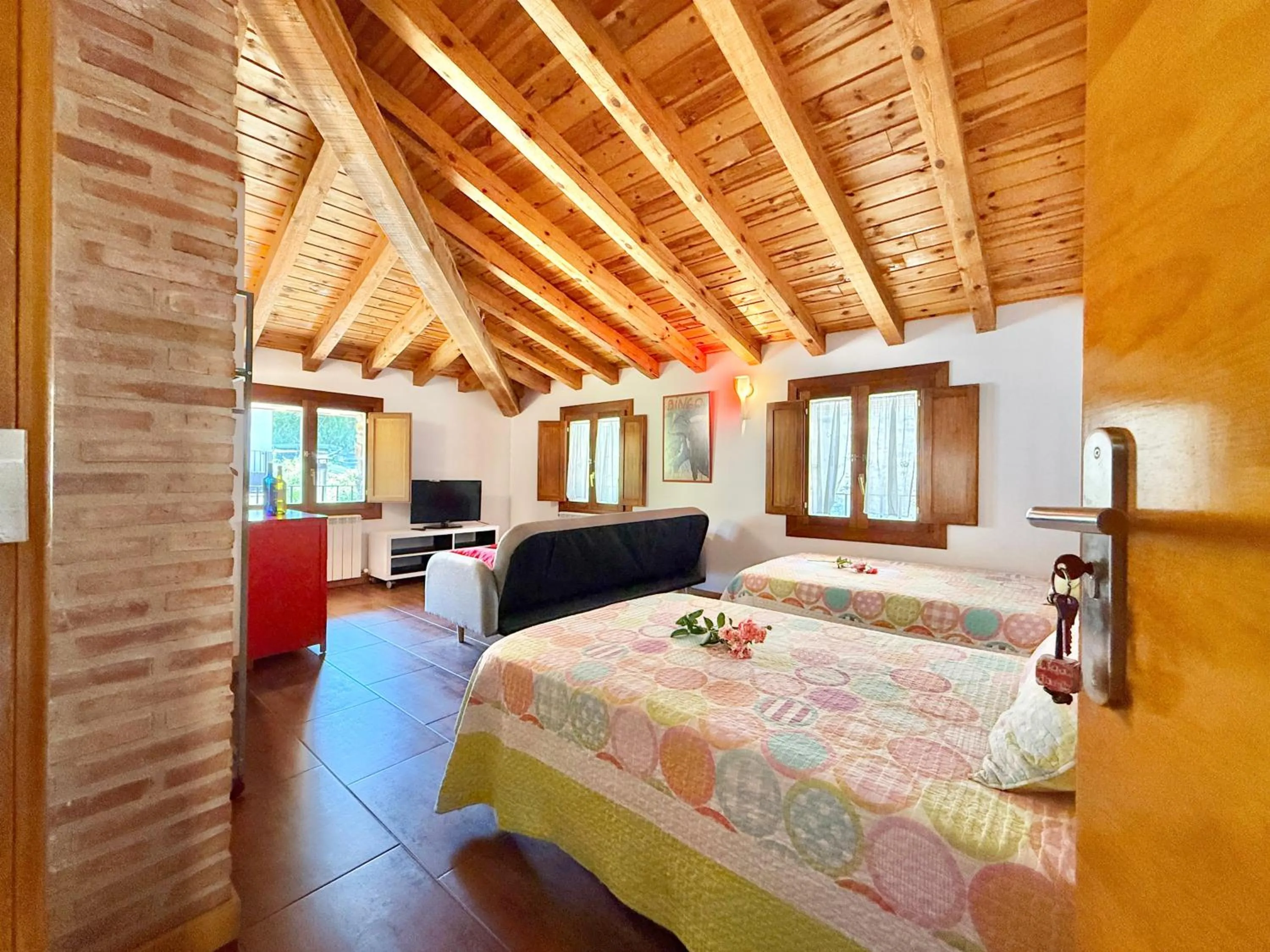 Bedroom, Bed in Hotel Rural Villa Liquidámbar