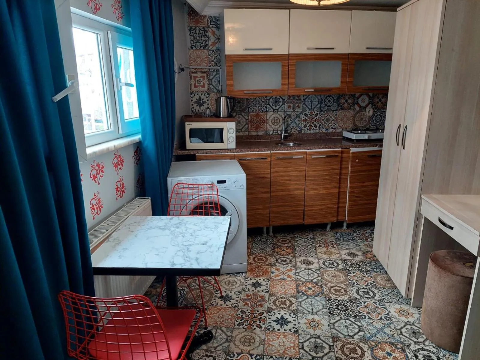 kitchen in Galaxy Hotel Sultanahmet