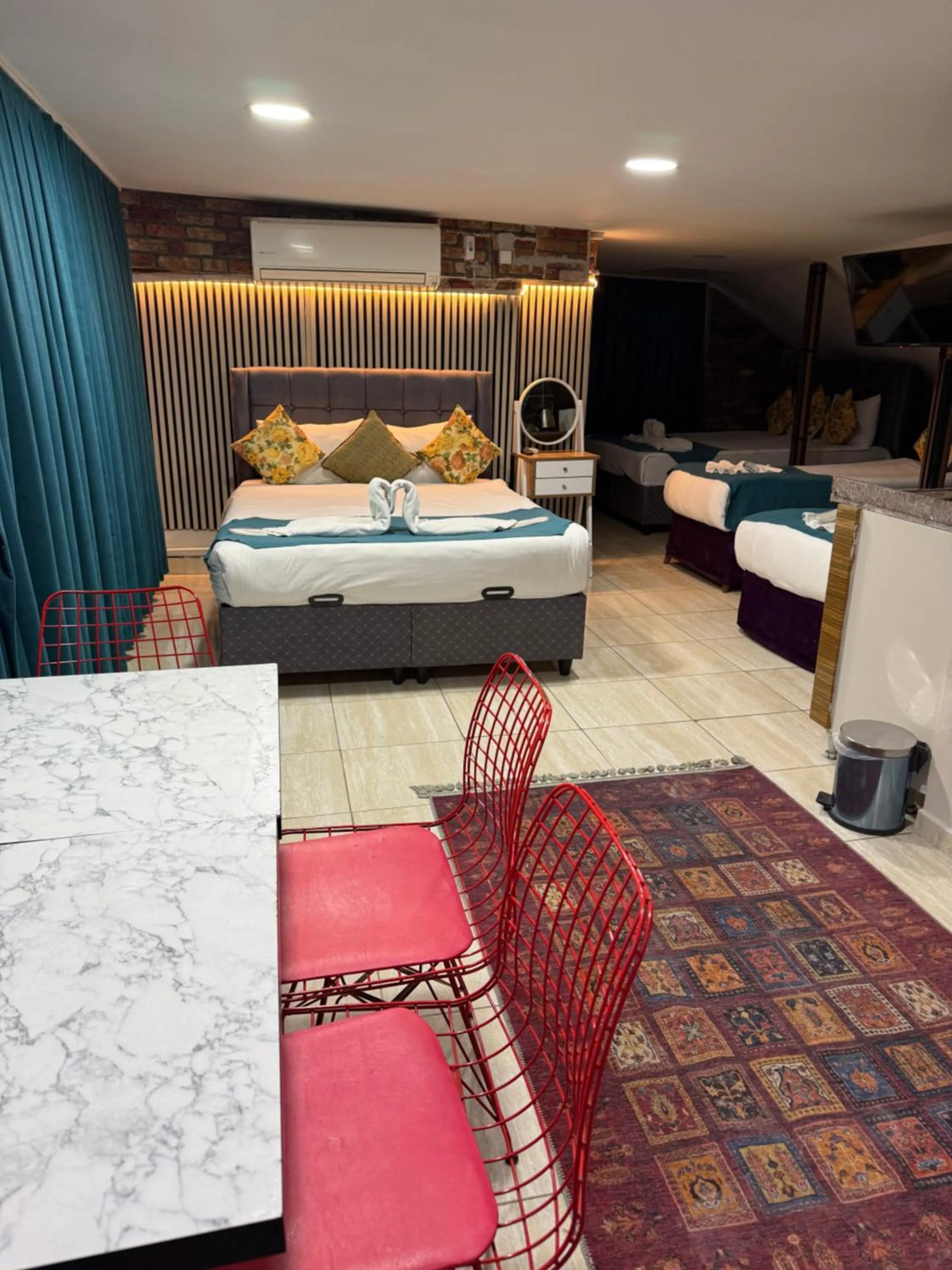 Bed in Galaxy Hotel Sultanahmet