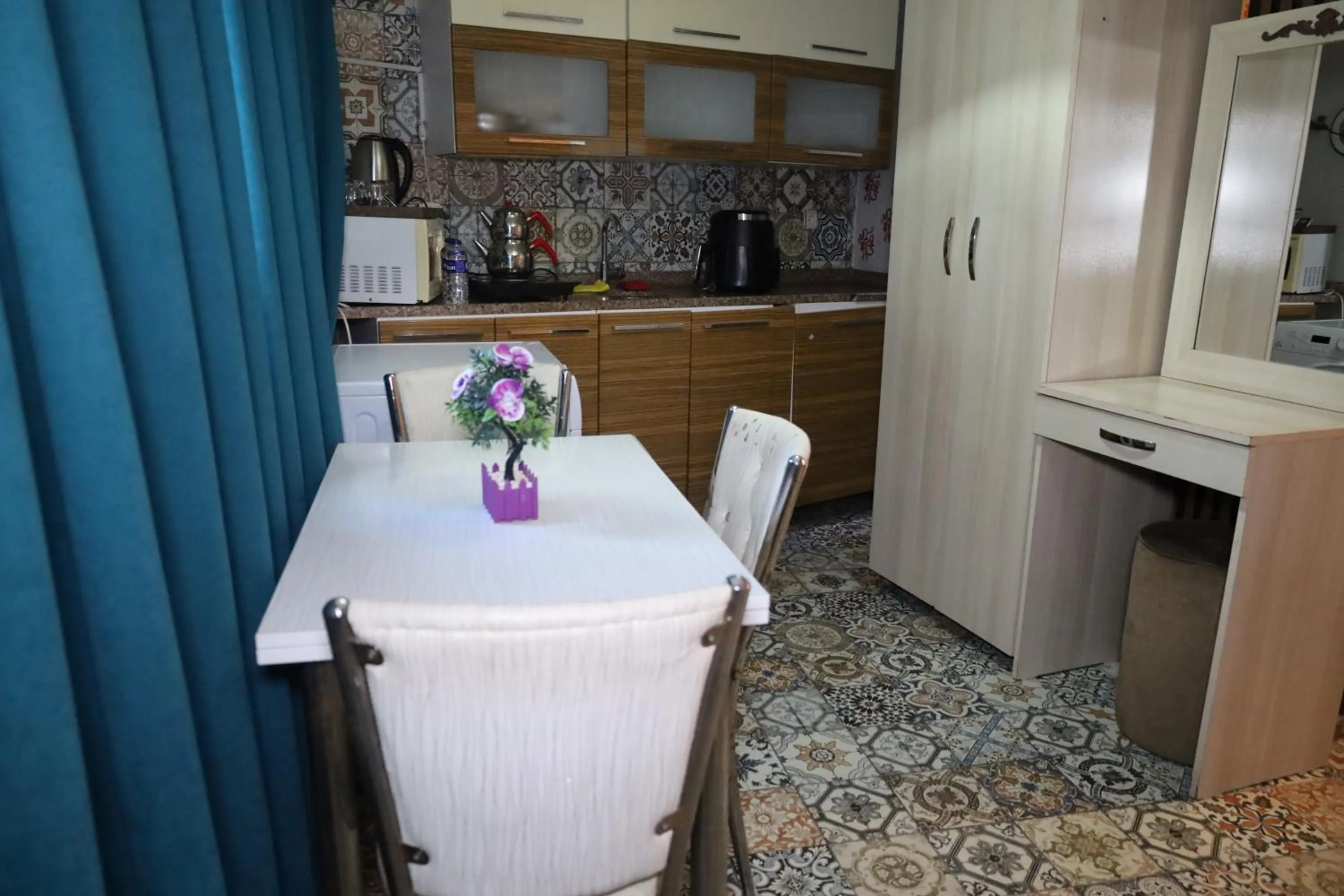 kitchen in Galaxy Hotel Sultanahmet