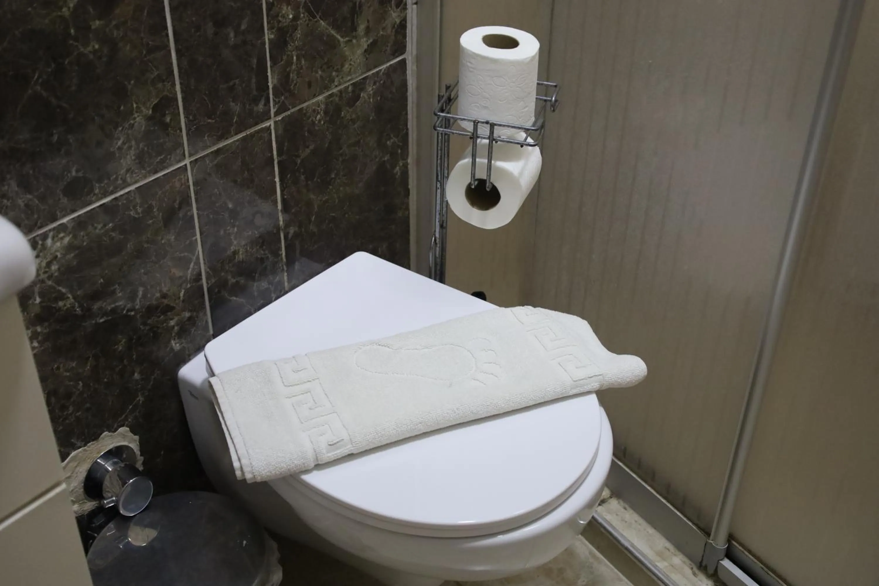 Toilet in Galaxy Hotel Sultanahmet