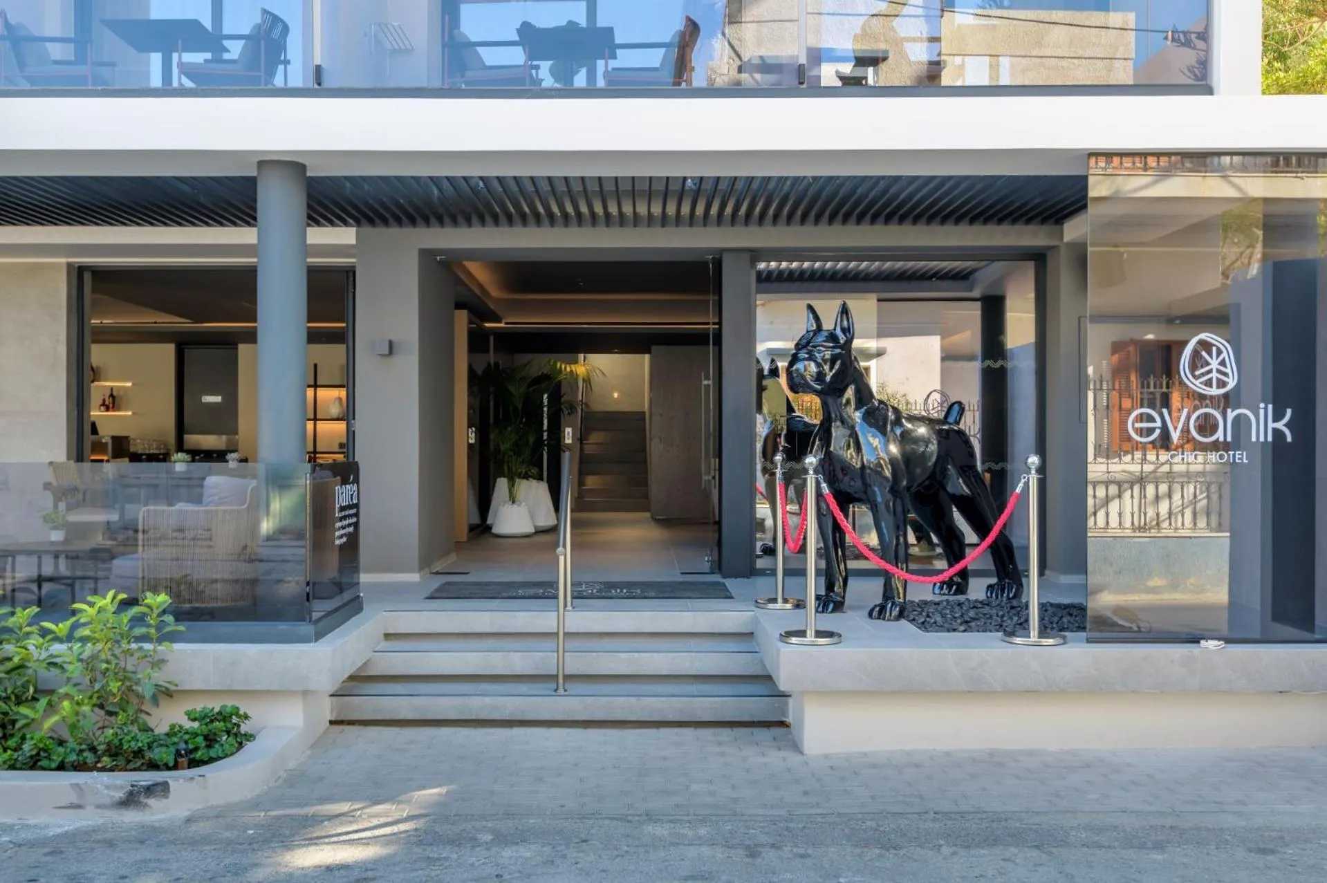 Property logo or sign in Evanik Chic Hotel